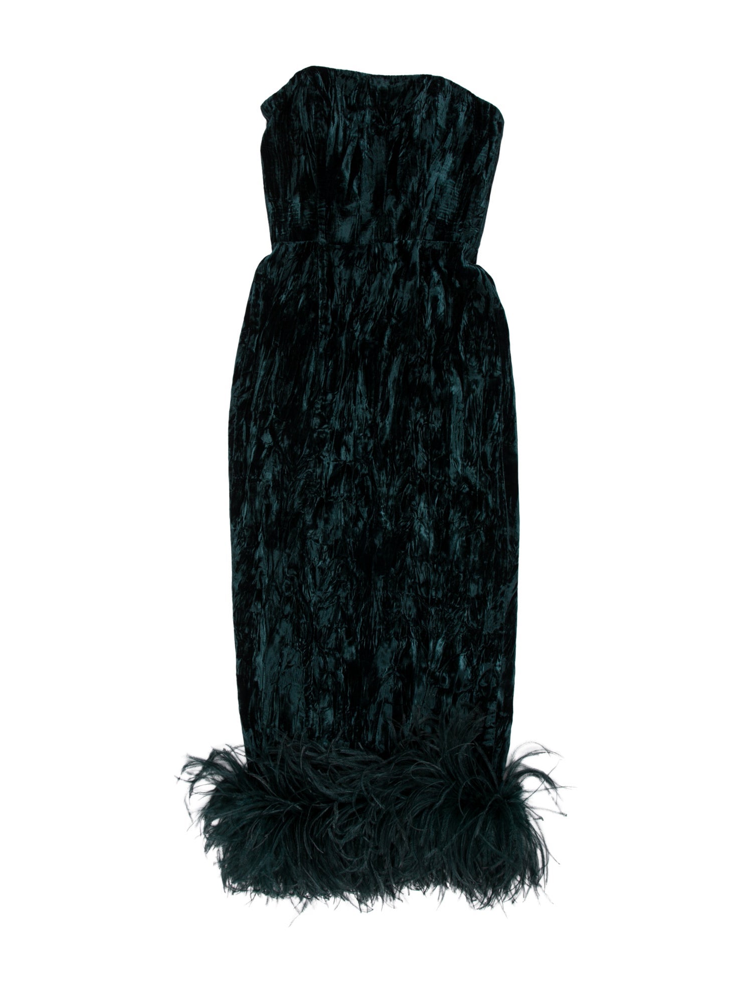 Entire Studios Strapless Long Dress