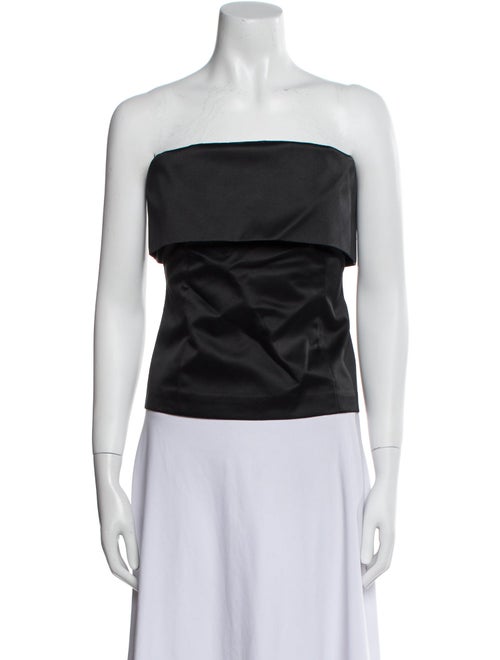 Entire Studios Strapless Crop Top