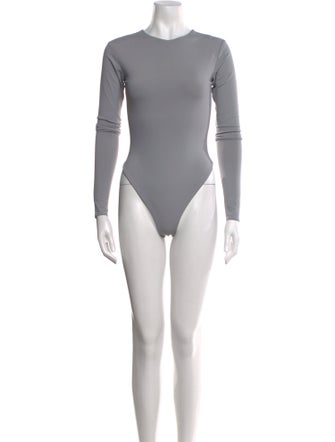 Entire Studios Nylon Crew Neck Bodysuit