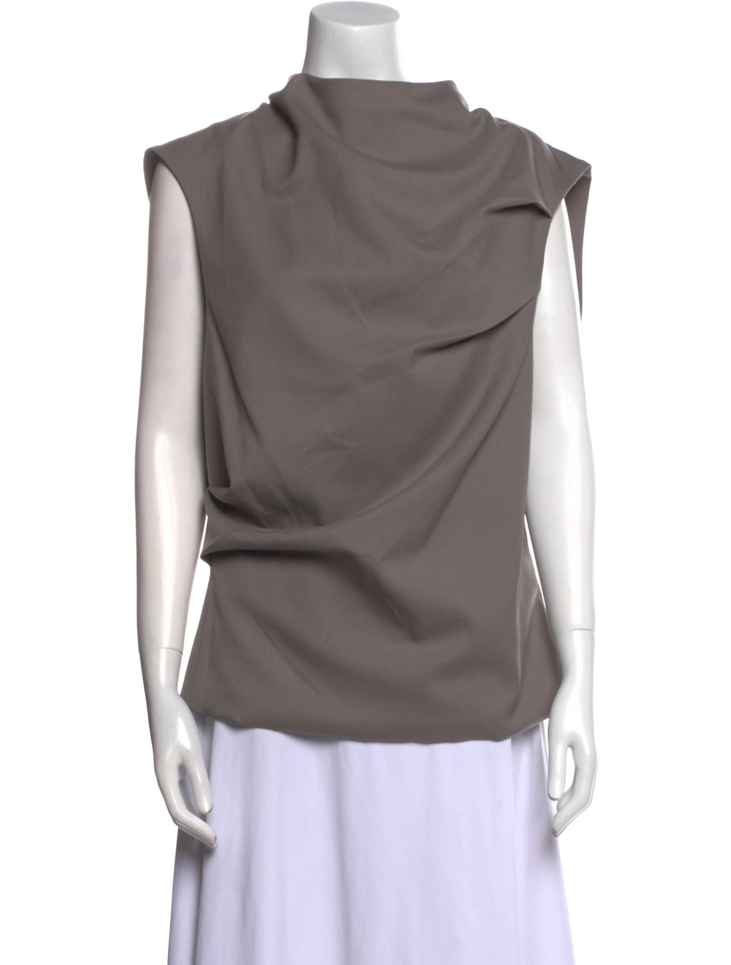 Entire Studios Cowl Neck Short Sleeve Top w/ Tags