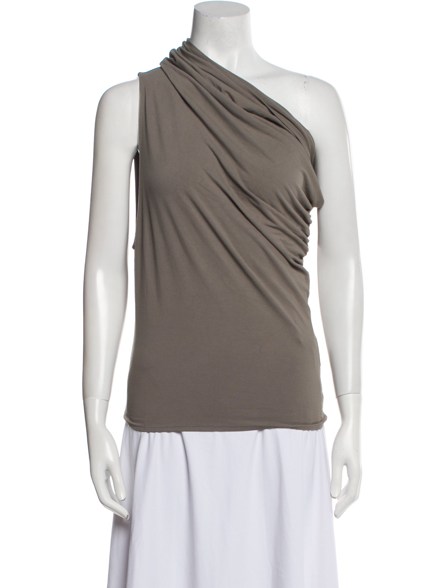 Entire Studios One-Shoulder Sleeveless Top