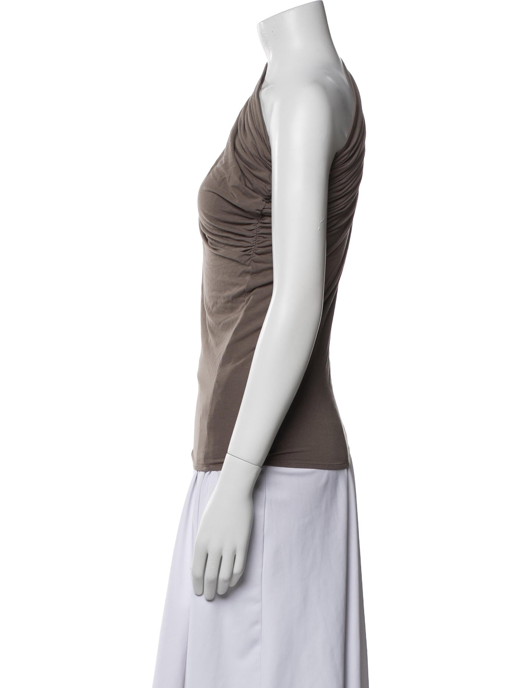 Entire Studios One-Shoulder Sleeveless Top