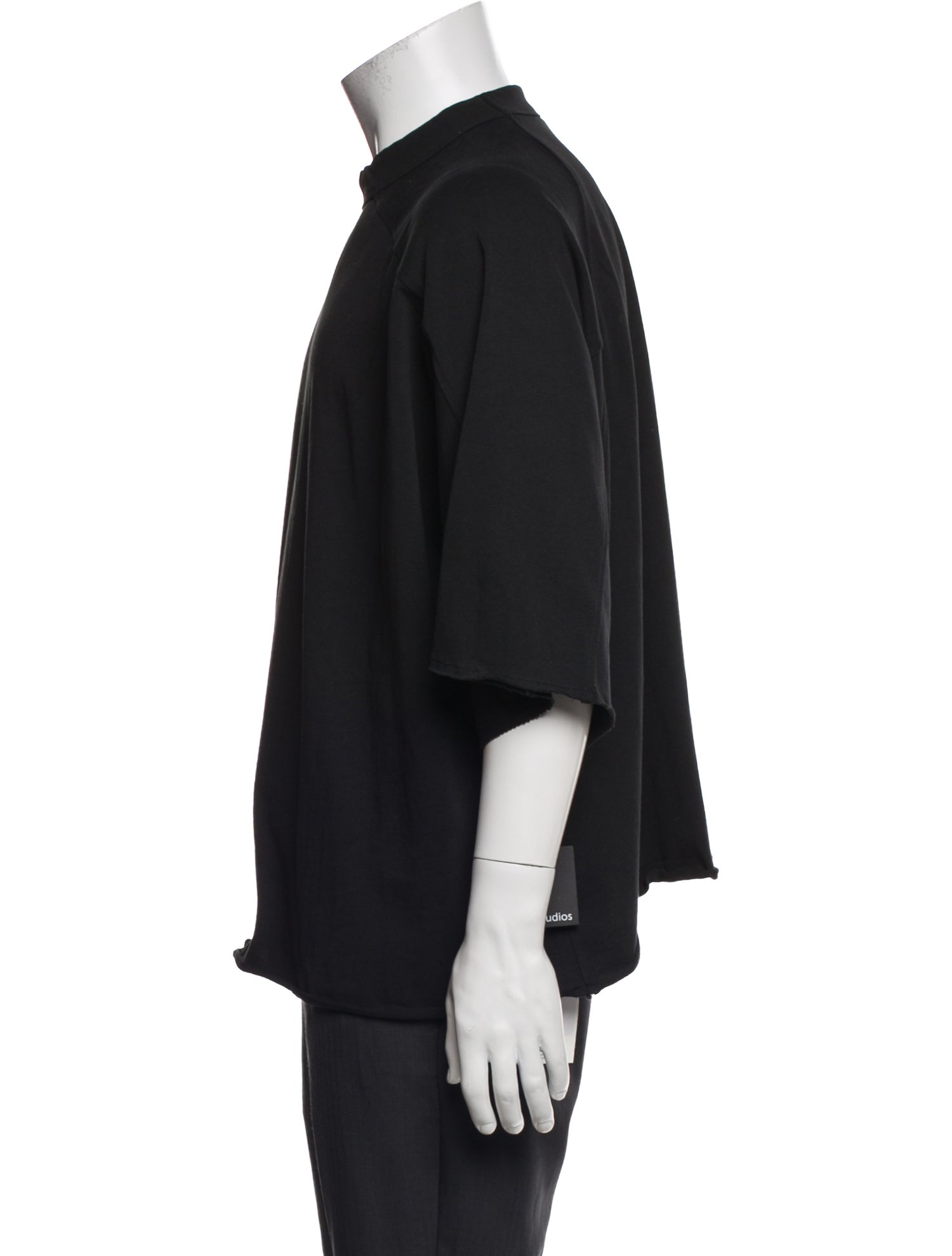 Entire Studios Mock Neck Three-Quarter Sleeve T-Shirt w/ Tags