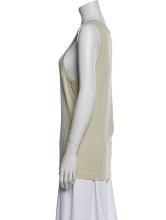 Entire Studios Scoop Neck Sleeveless Top