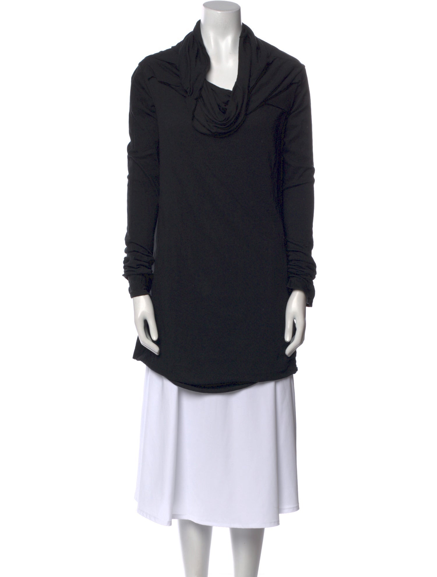 Entire Studios Cowl Neck Long Sleeve Tunic