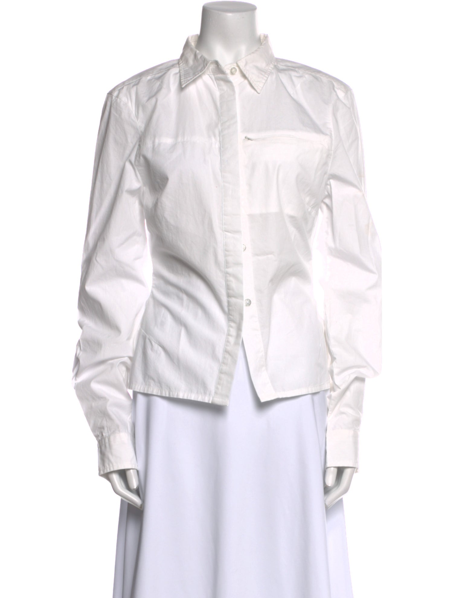 Entire Studios Long Sleeve Button-Up Top