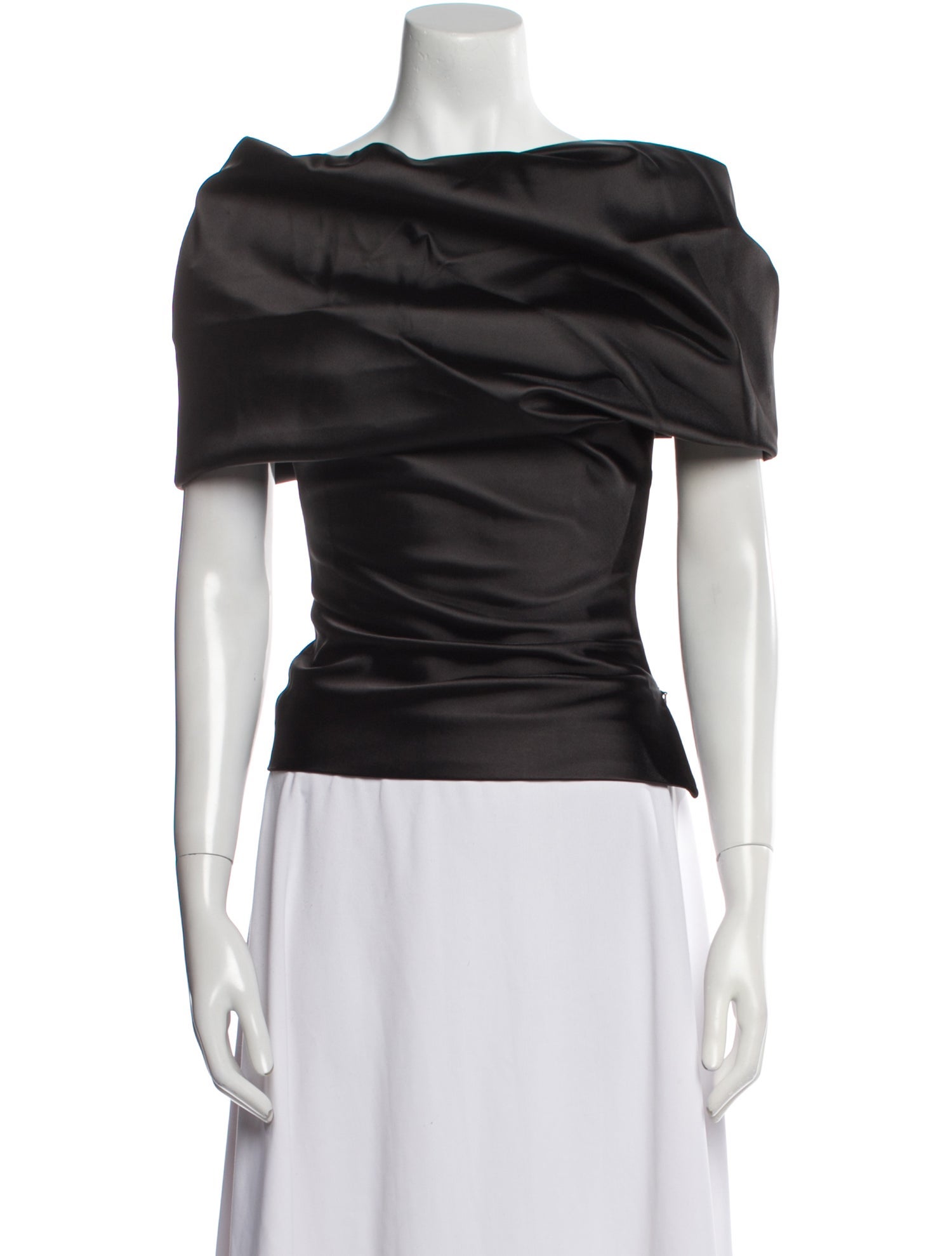 Entire Studios Bateau Neckline Short Sleeve Top w/ Tags