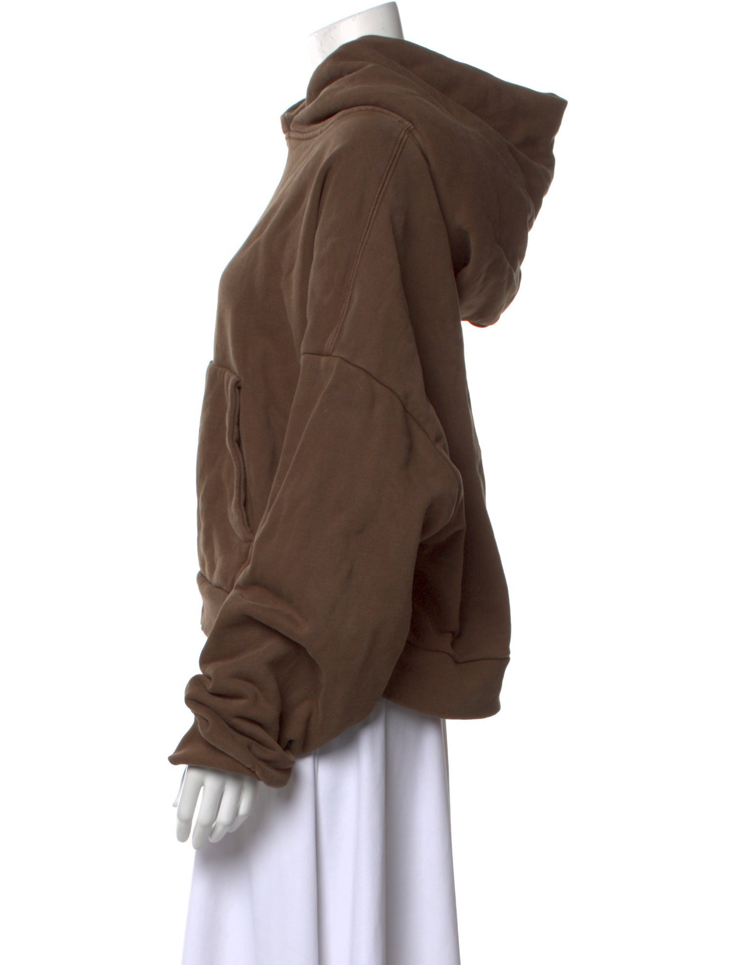 Entire Studios Cowl Neck Long Sleeve Sweatshirt