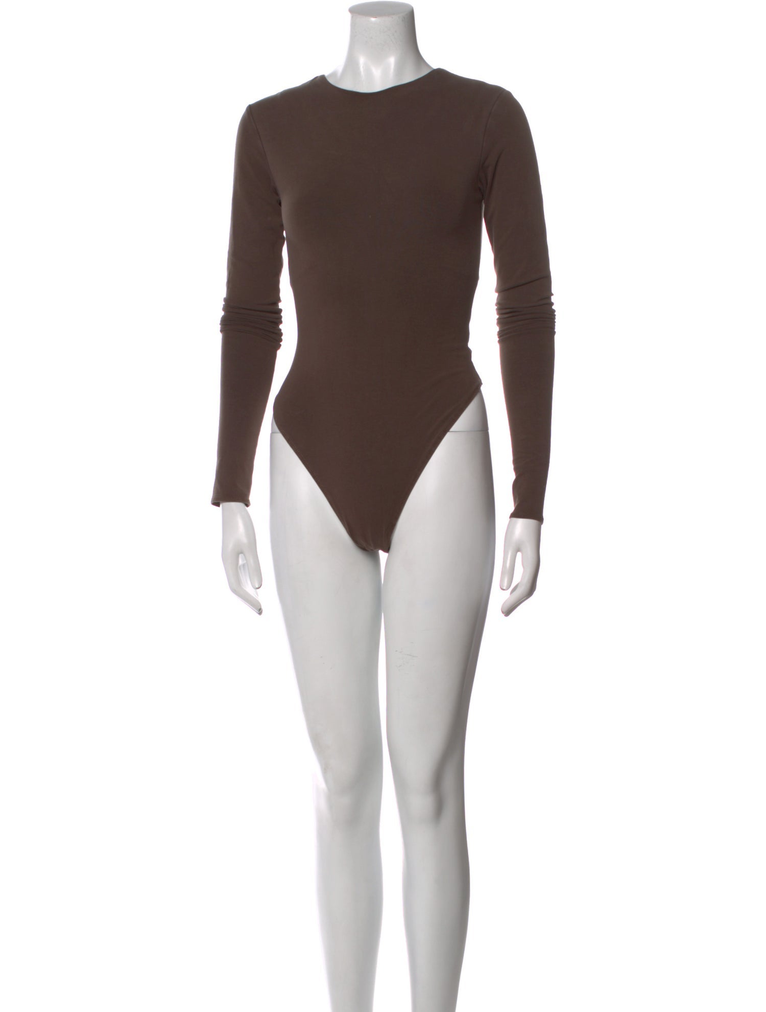 Entire Studios Crew Neck Long Sleeve Bodysuit