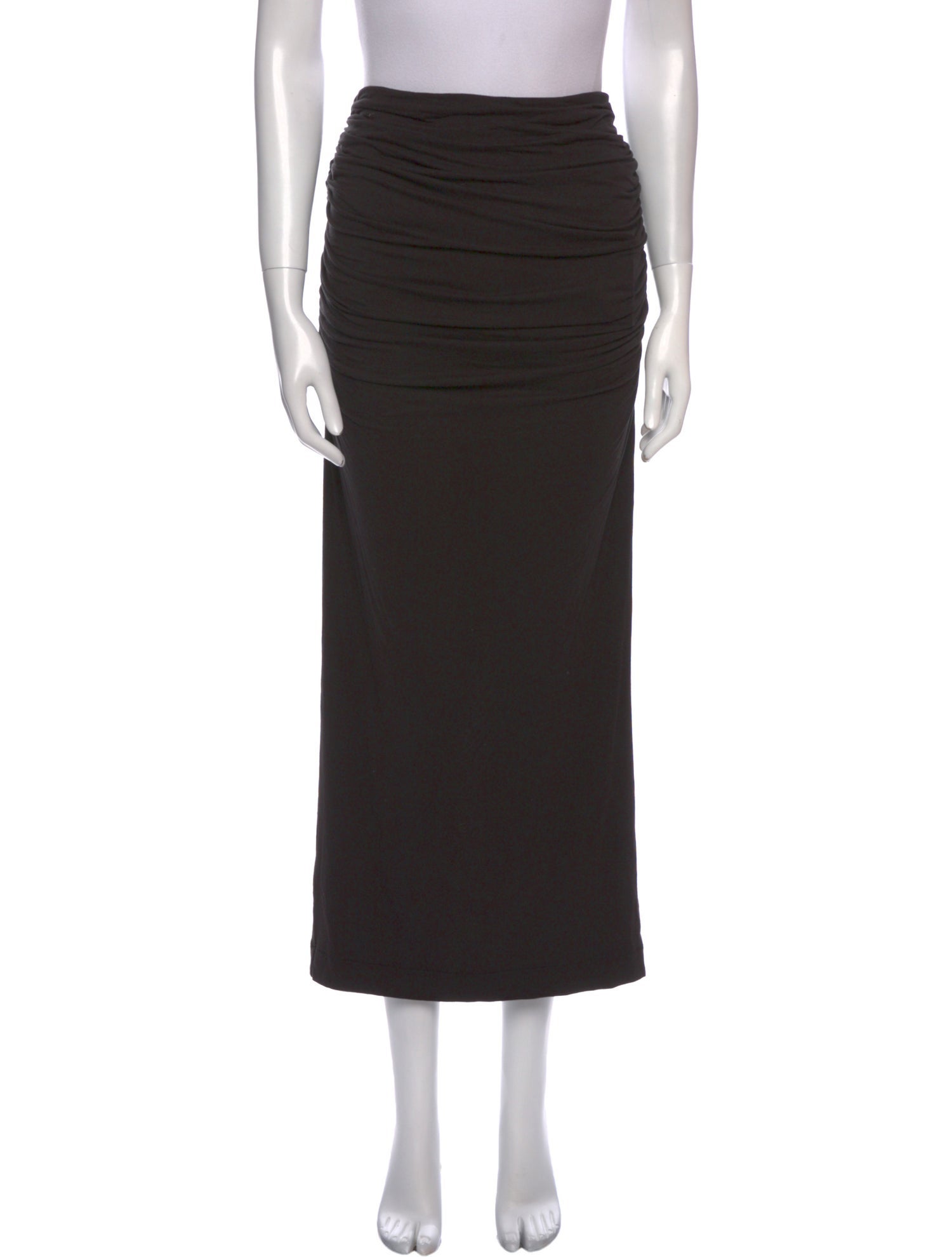 Entire Studios Pleated Accents Midi Length Skirt w/ Tags