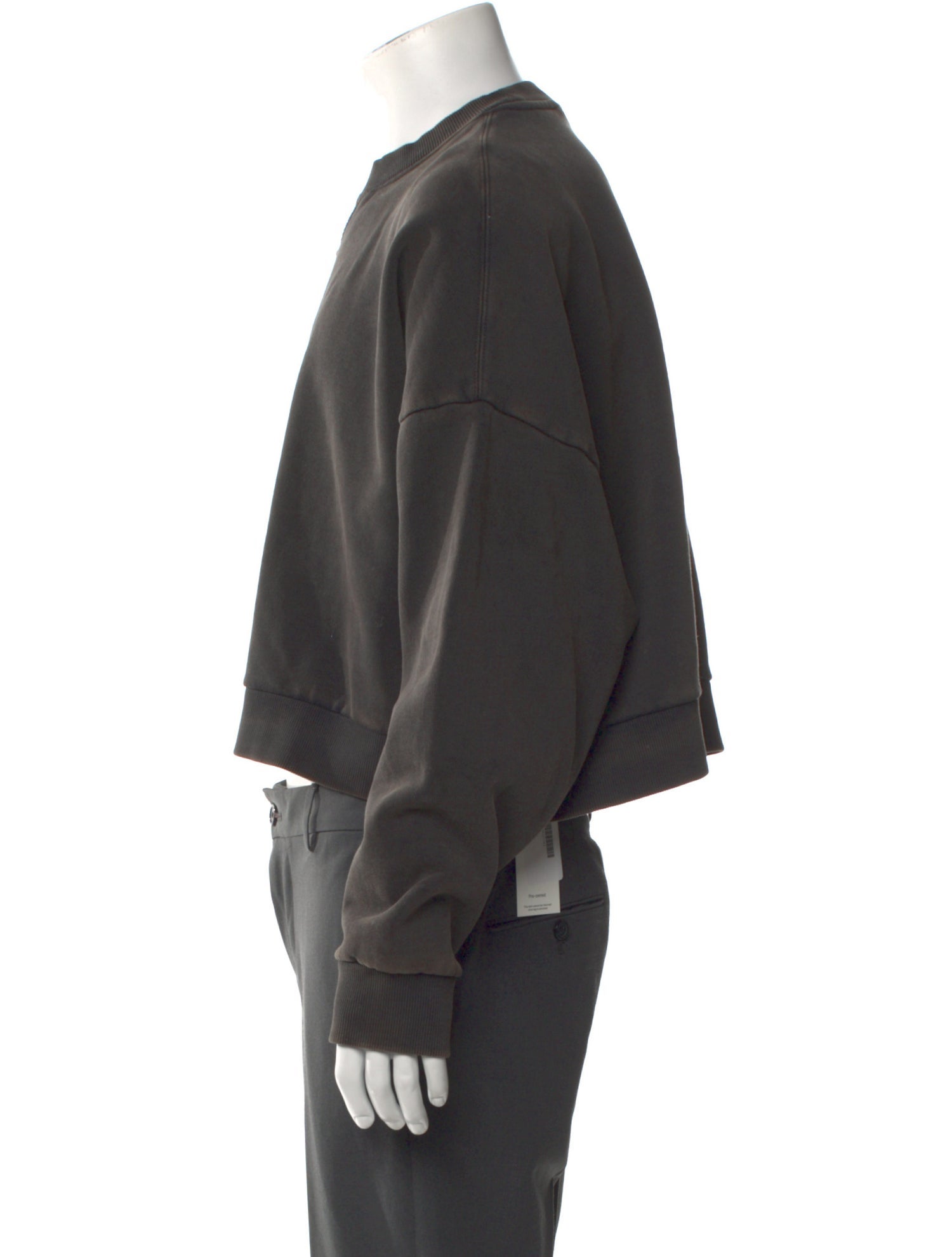 Entire Studios Crew Neck Long Sleeve Polo Sweater