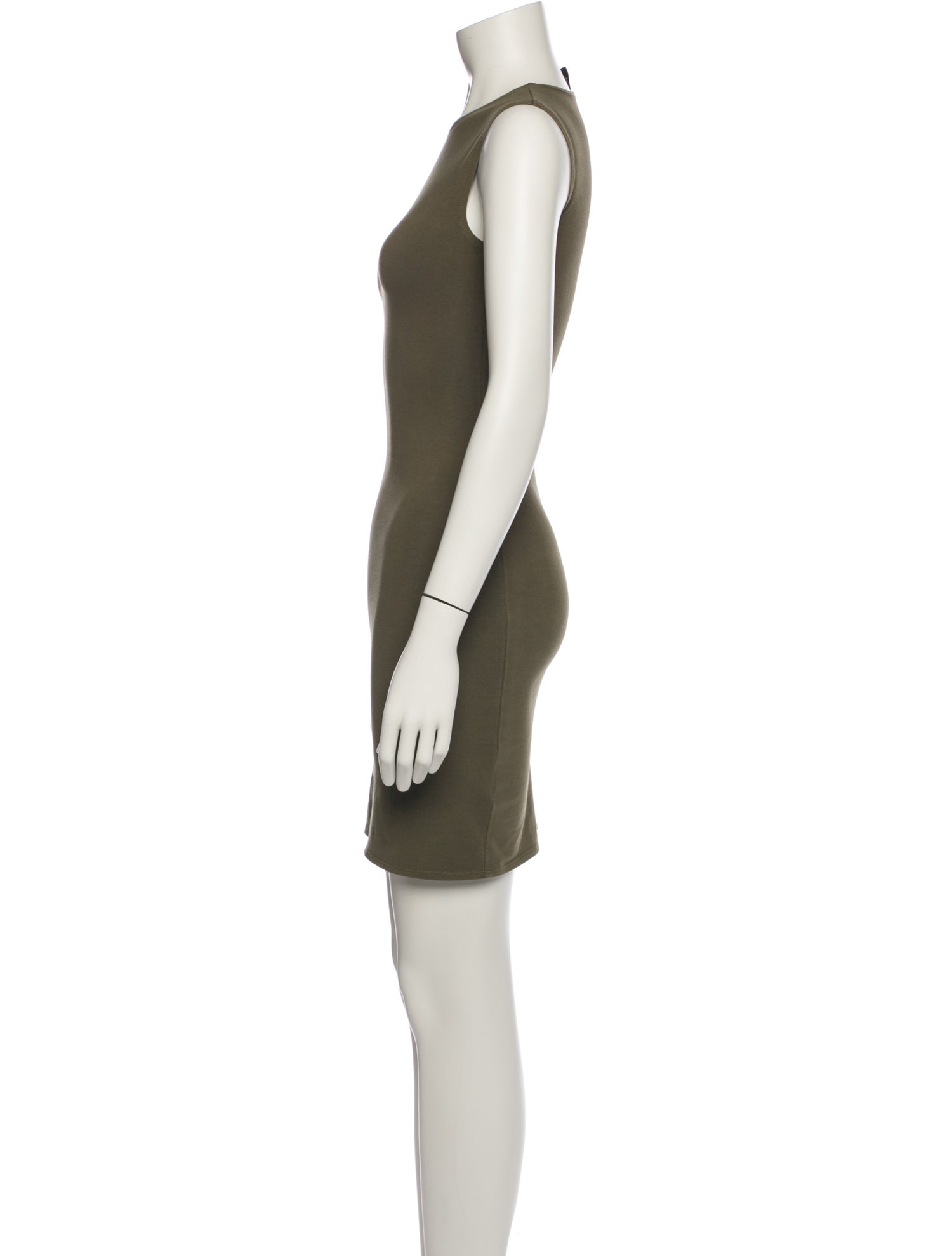 Entire Studios Crew Neck Mini Dress