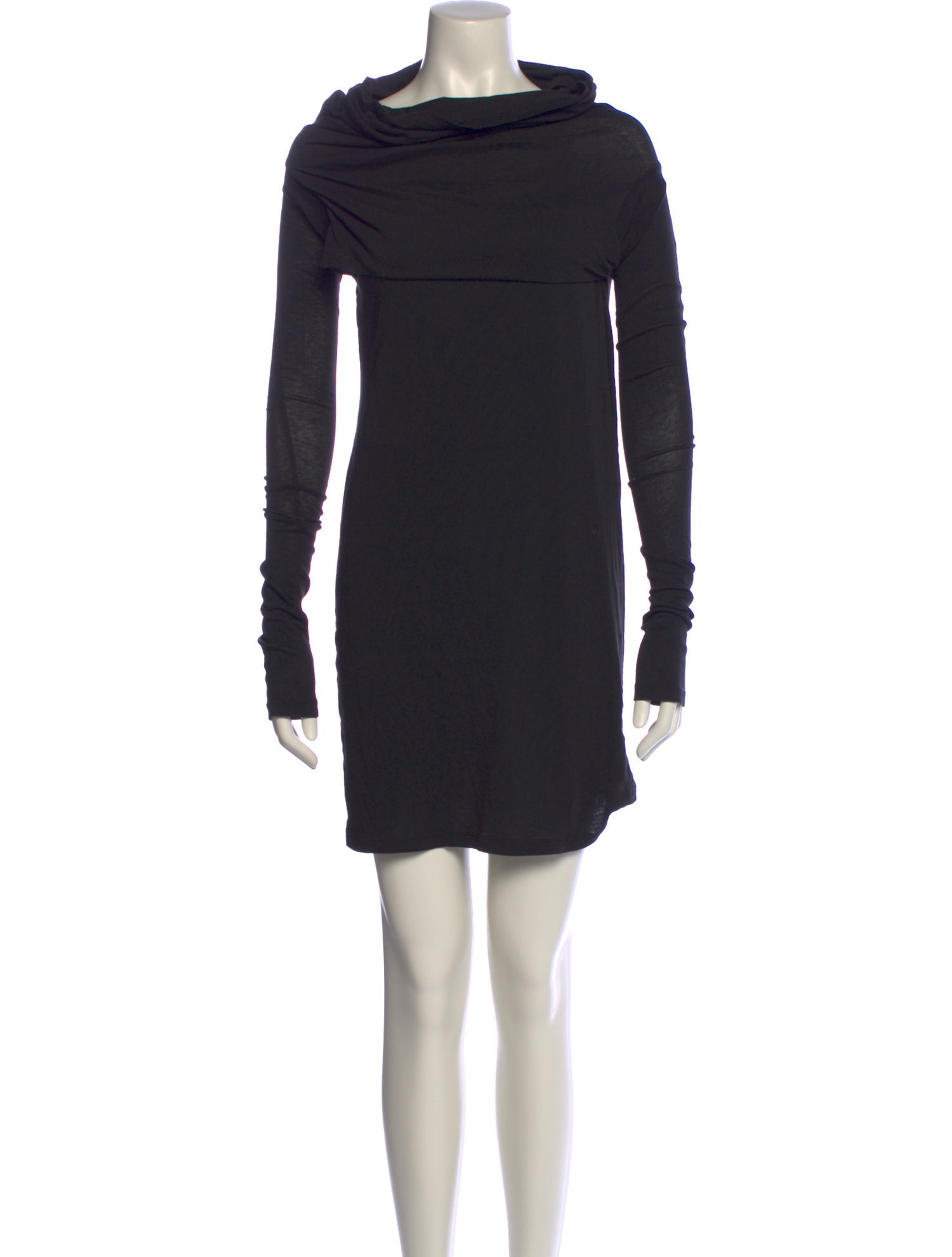 Entire Studios Cowl Neck Mini Dress