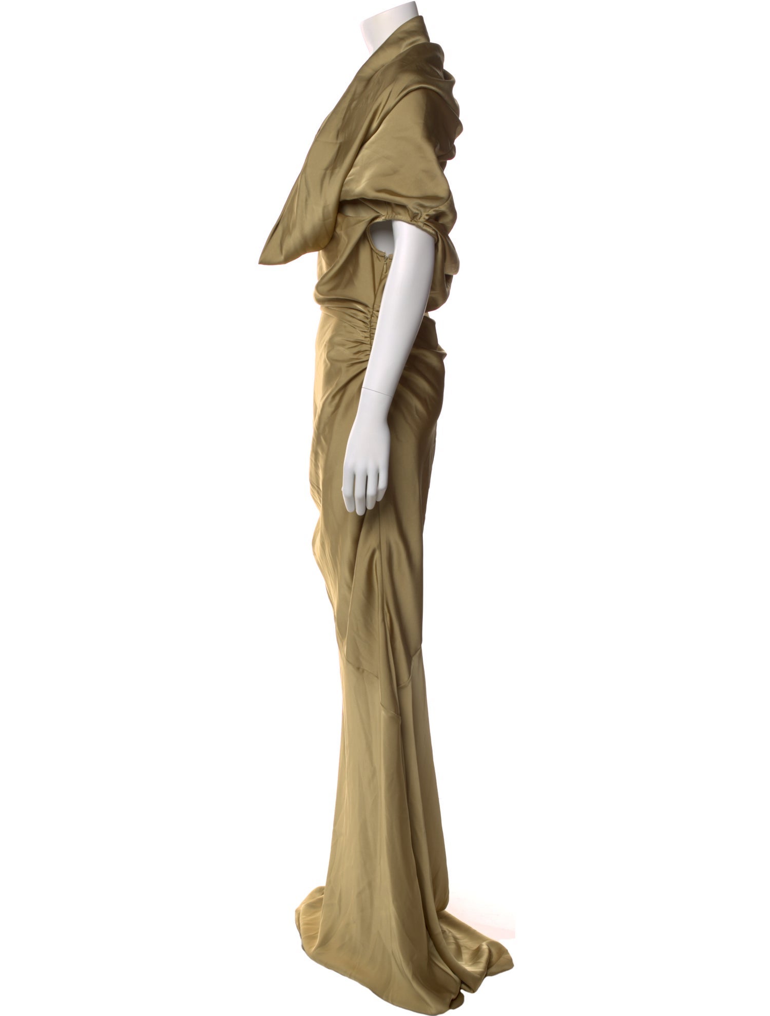 Entire Studios Cowl Neck Long Dress