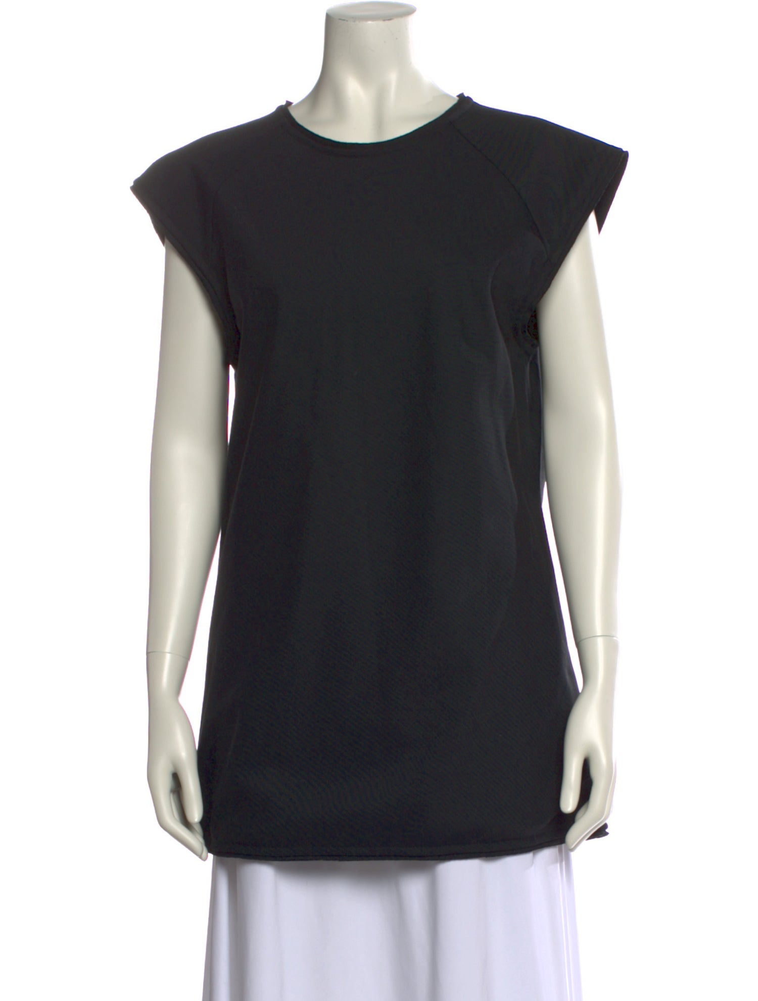 Entire Studios Scoop Neck Short Sleeve Tunic