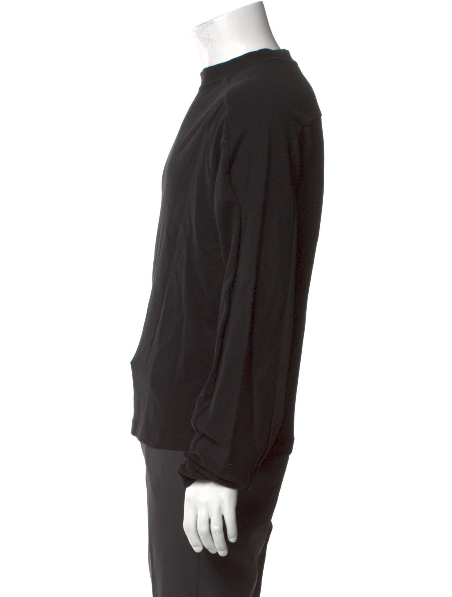 Entire Studios Mock Neck Long Sleeve T-Shirt