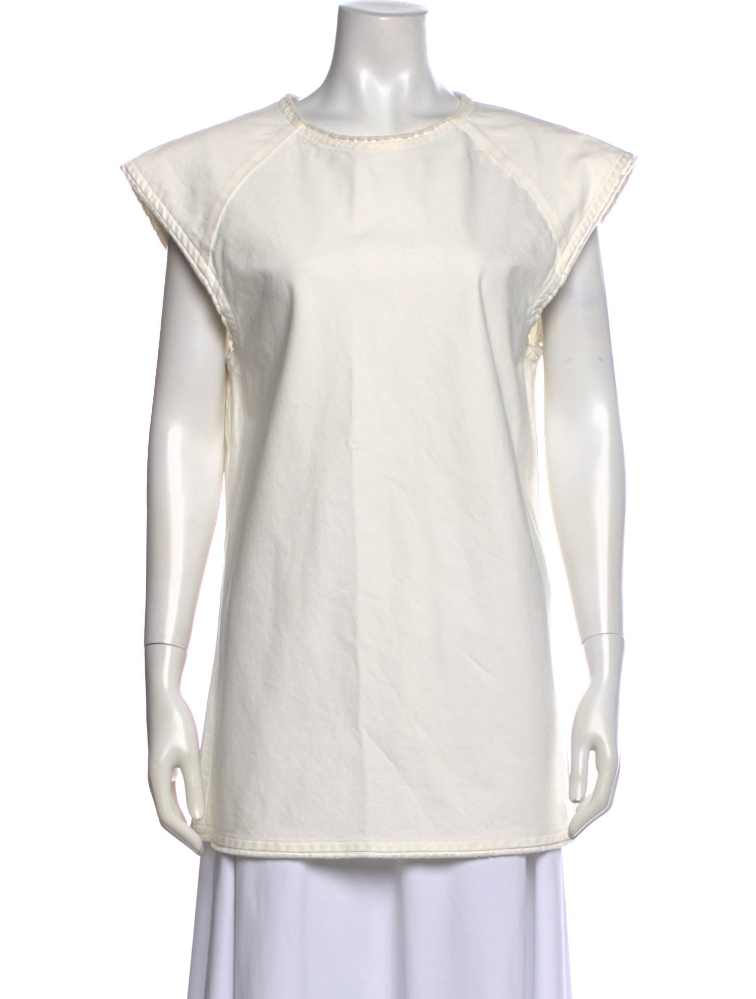 Entire Studios Crew Neck Short Sleeve Tunic