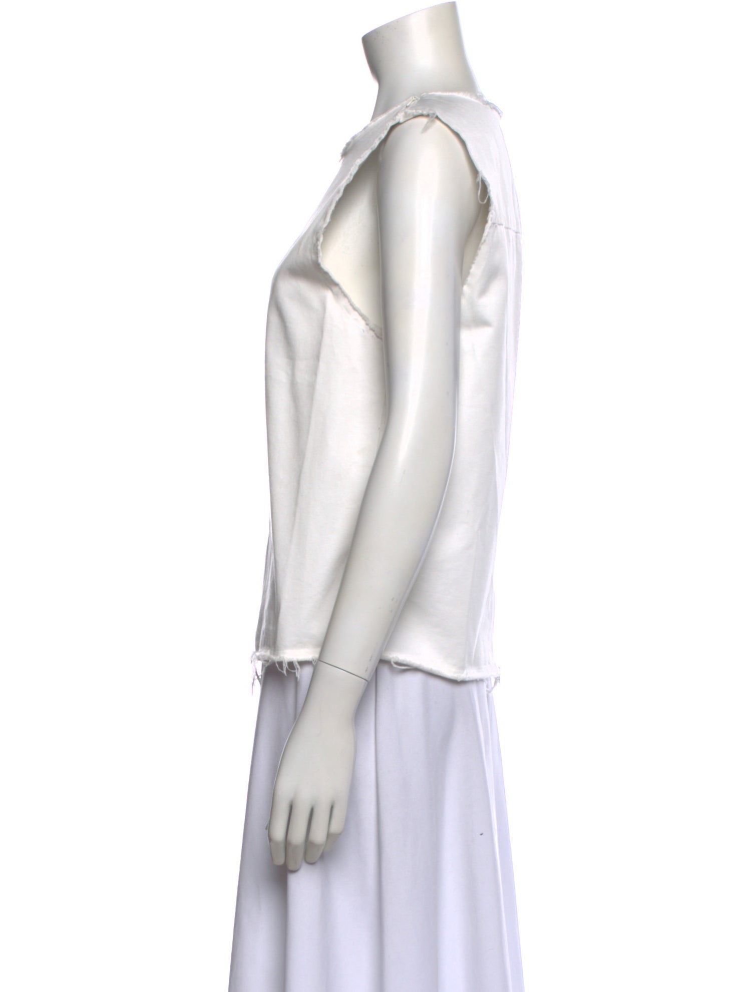 Entire Studios Crew Neck Sleeveless Top