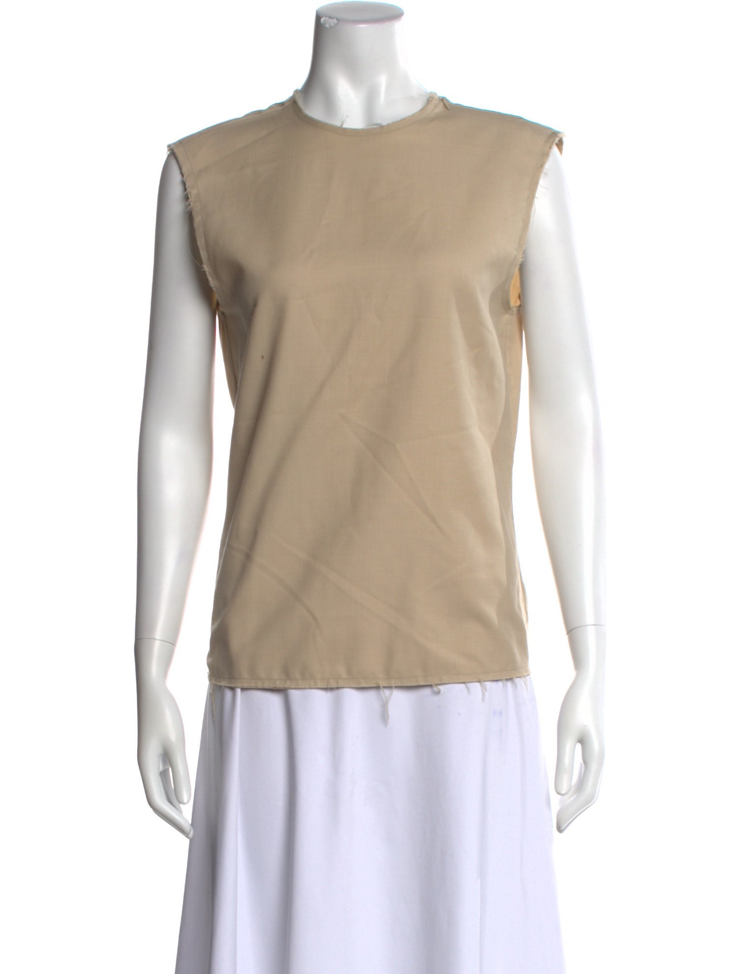 Entire Studios Crew Neck Sleeveless Top