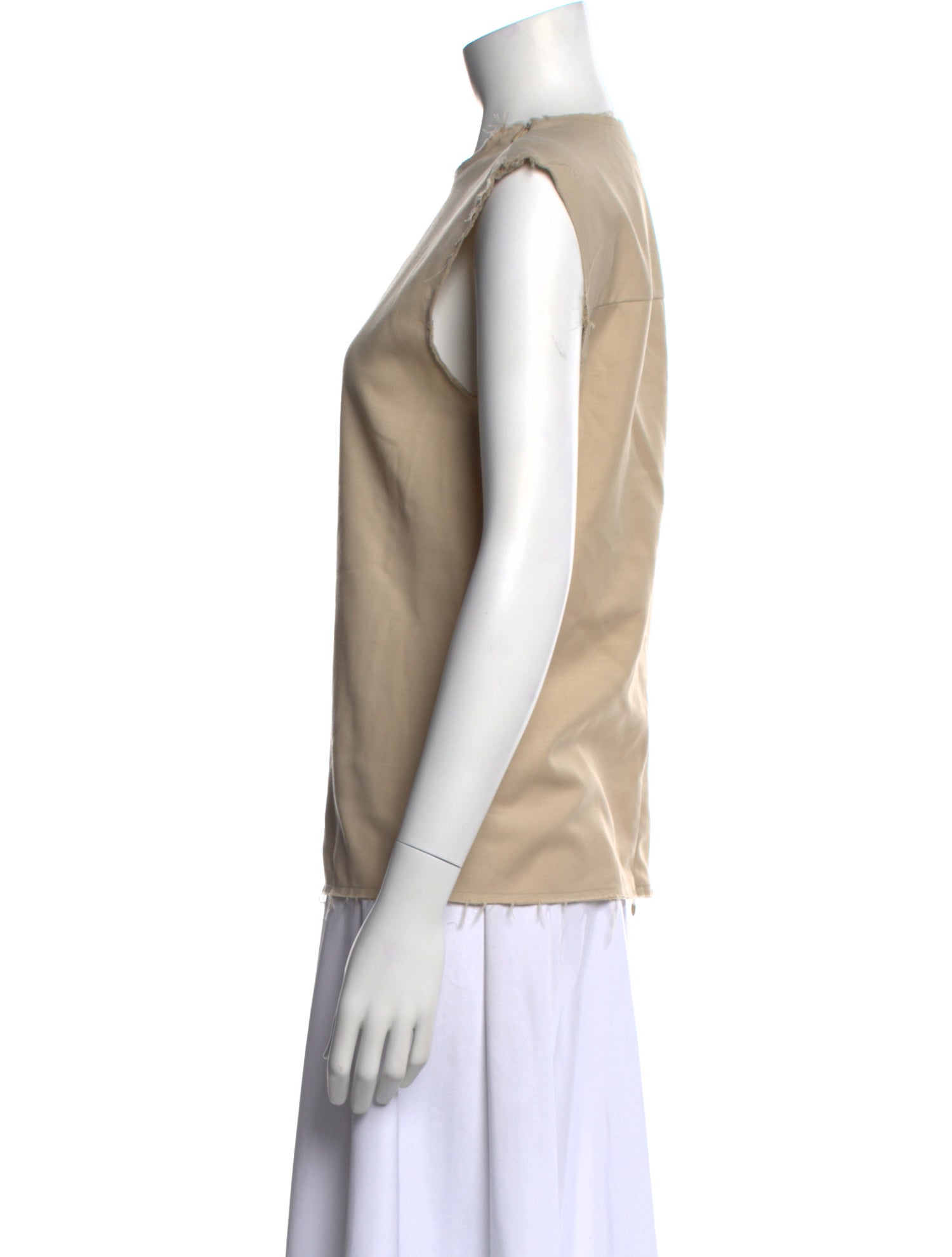 Entire Studios Crew Neck Sleeveless Top