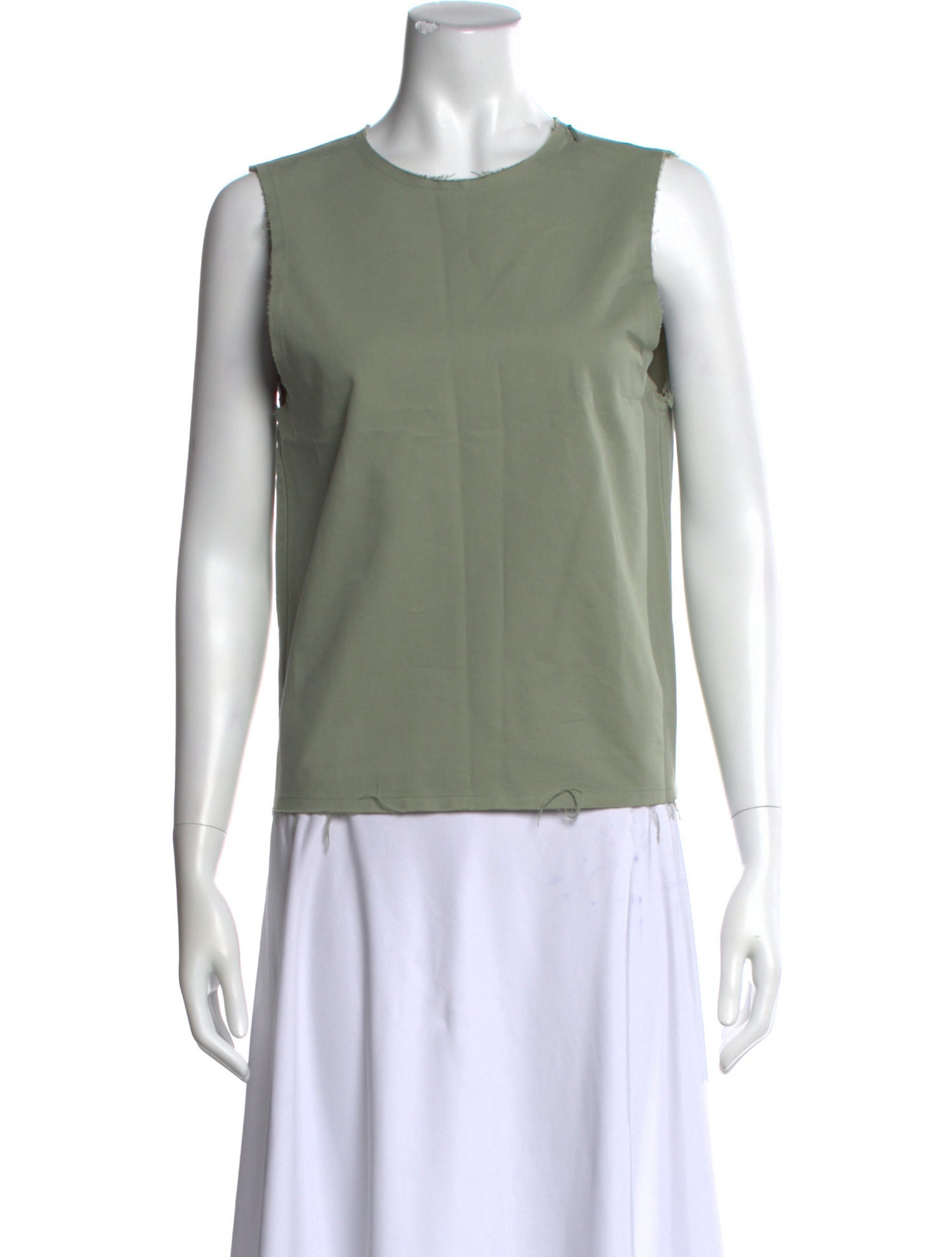 Entire Studios Crew Neck Sleeveless Top