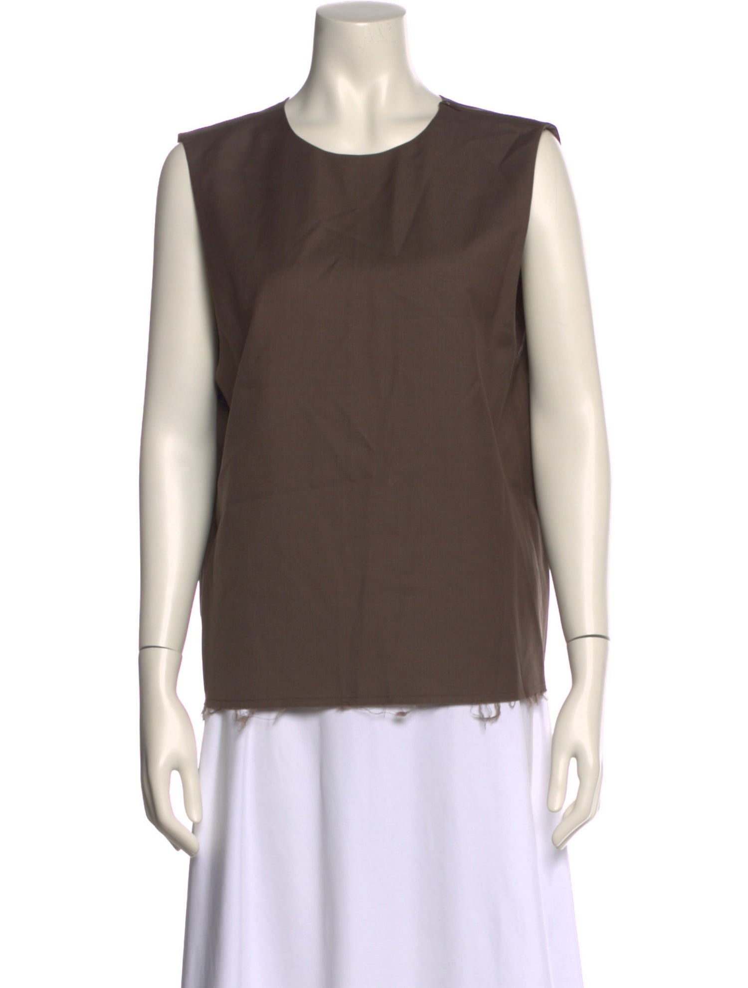Entire Studios Crew Neck Sleeveless Top