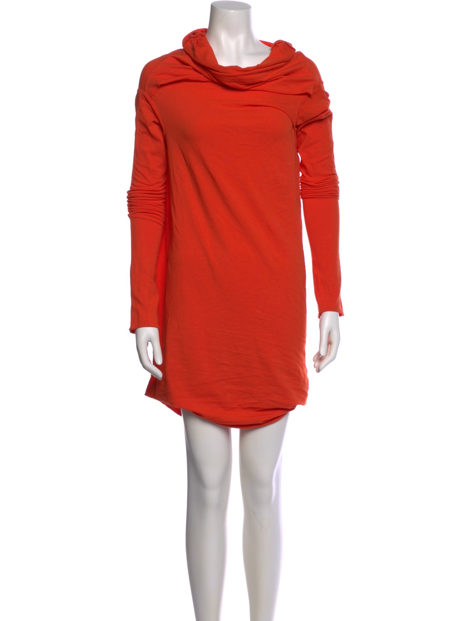 Entire Studios Cowl Neck Midi Length Dress
