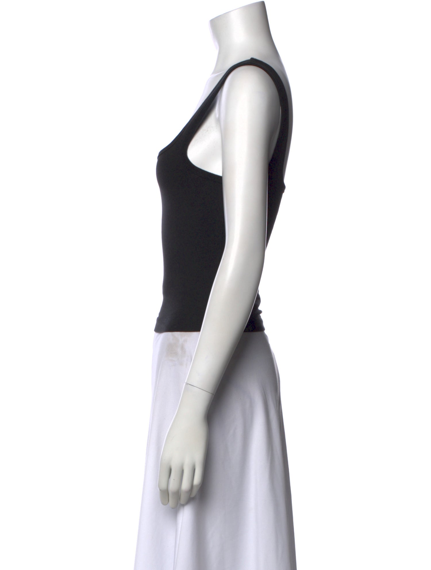 Entire Studios Square Neckline Sleeveless Top