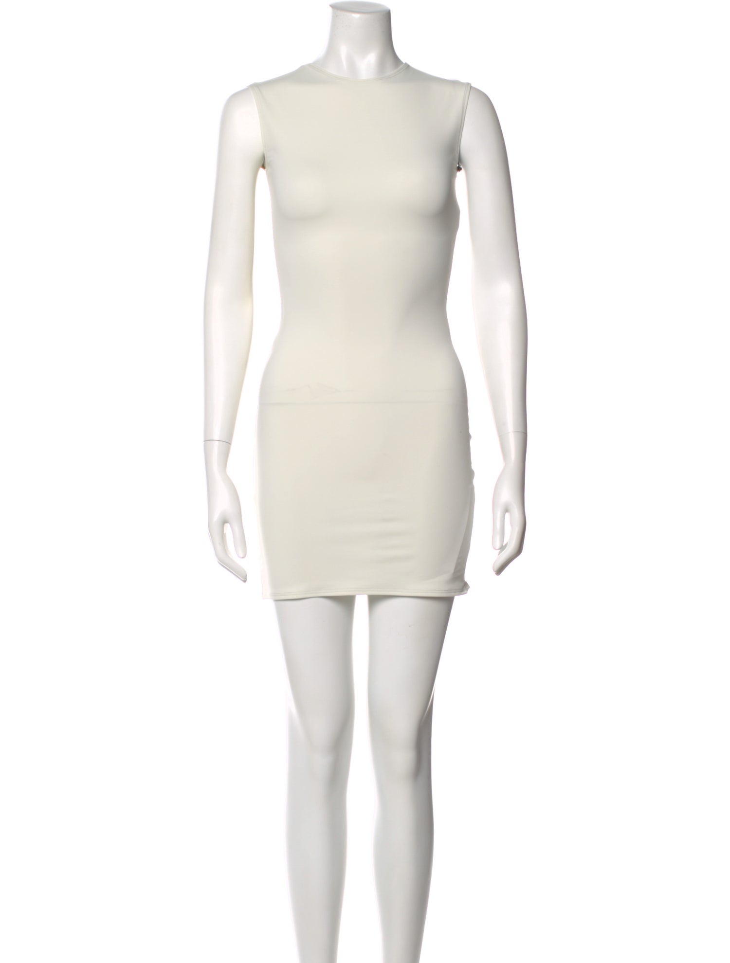 Entire Studios Bateau Neckline Mini Dress