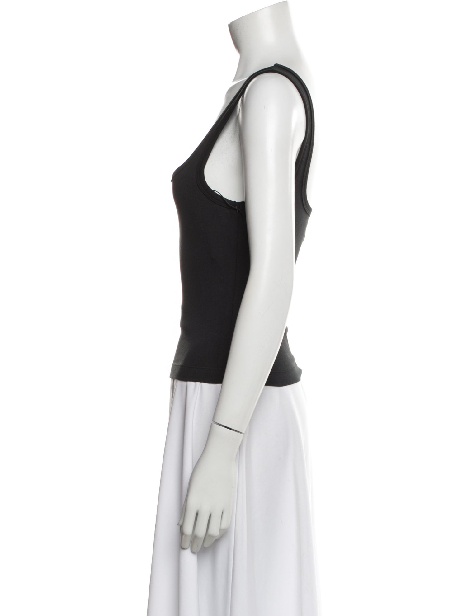 Entire Studios Square Neckline Sleeveless Top