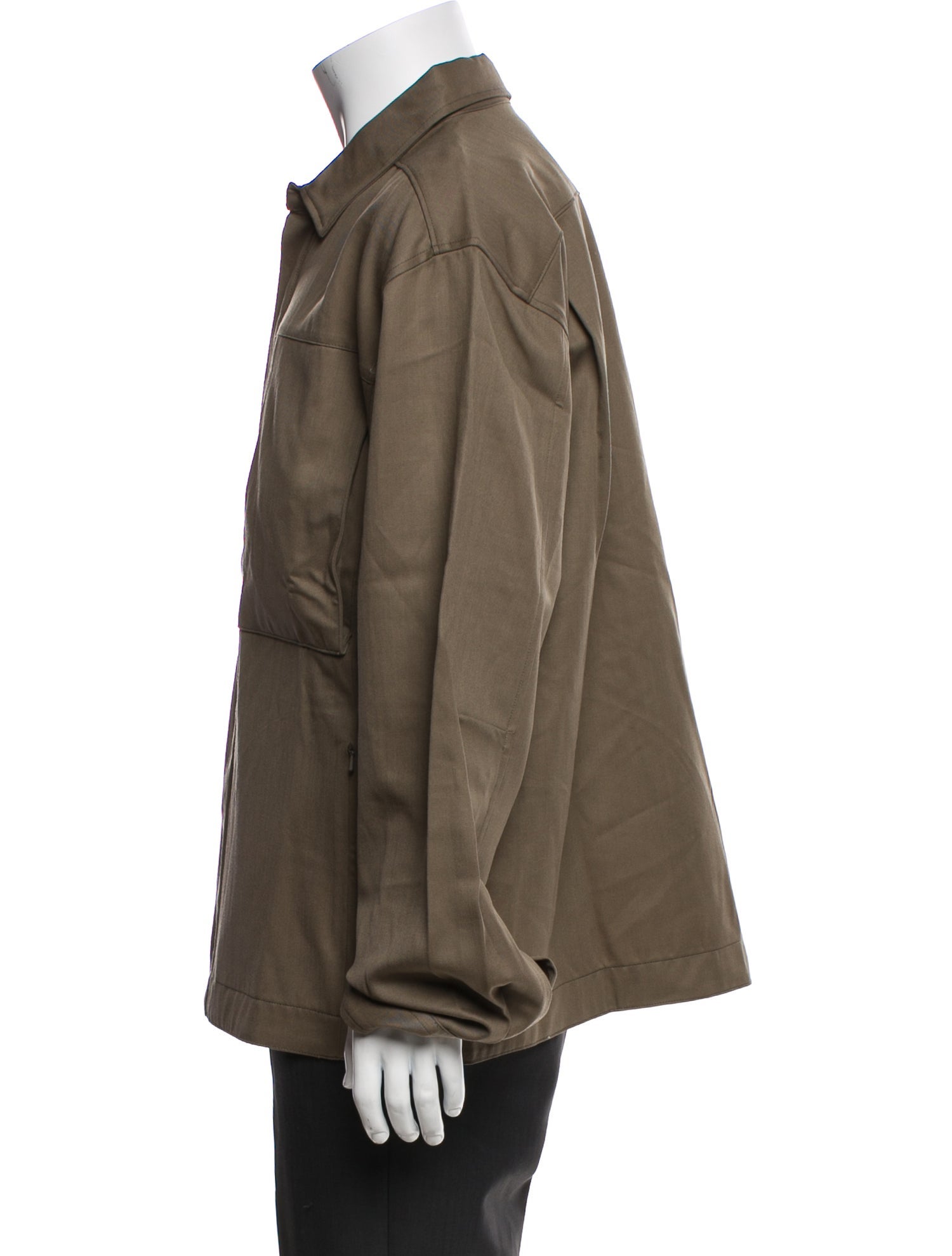 Entire Studios Virgin Wool Long Sleeve Shirt