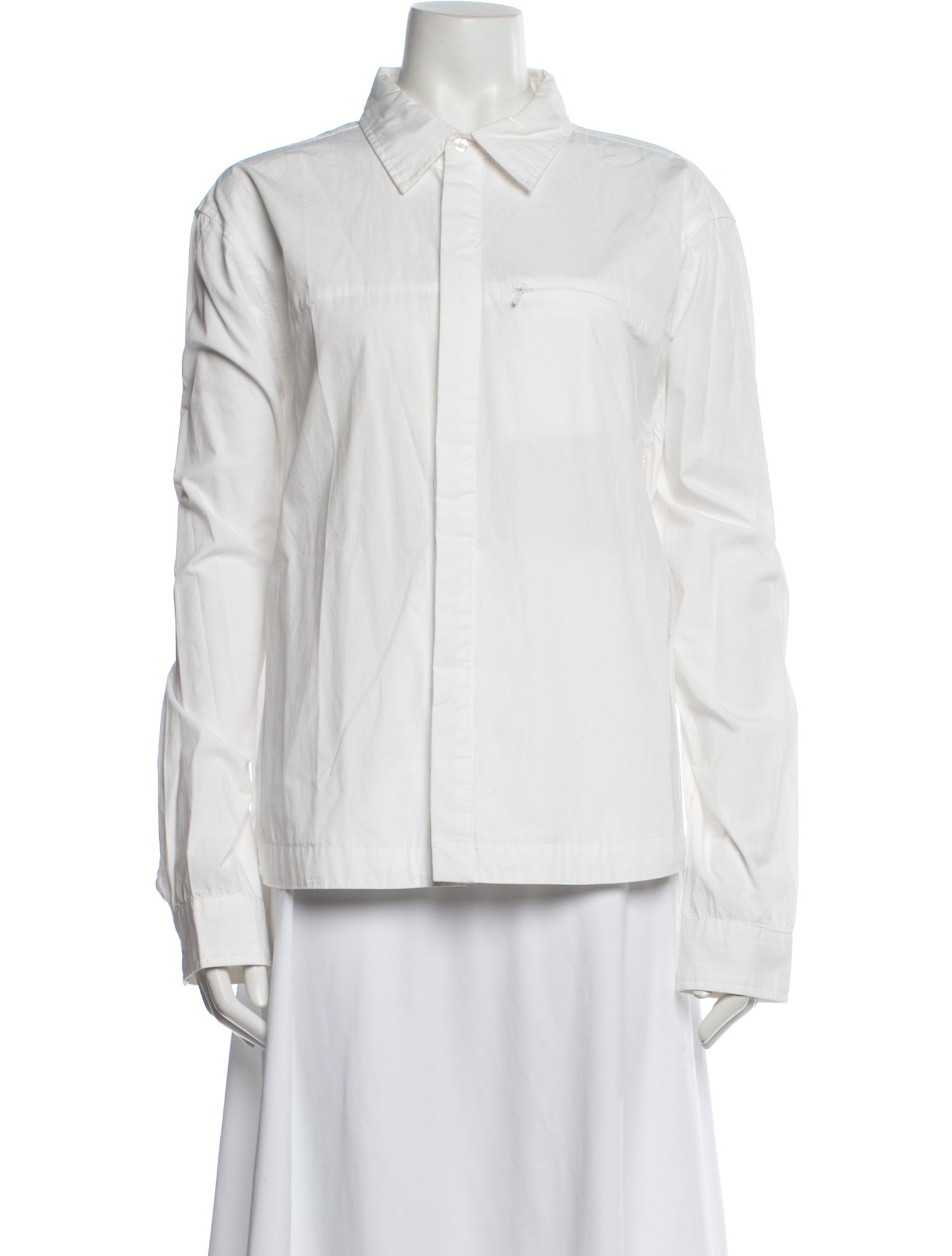 Entire Studios Long Sleeve Button-Up Top