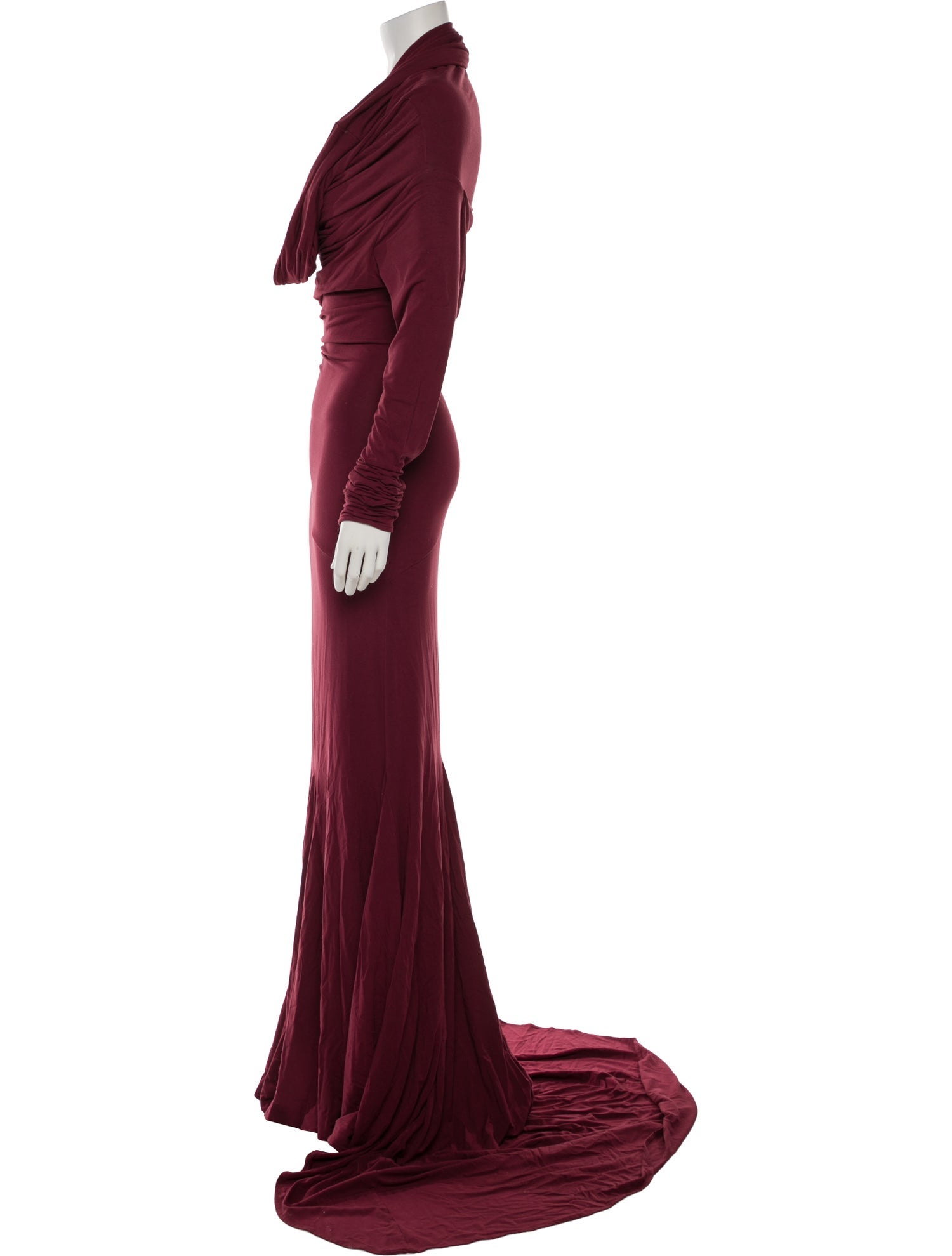 Entire Studios Cowl Neck Long Dress
