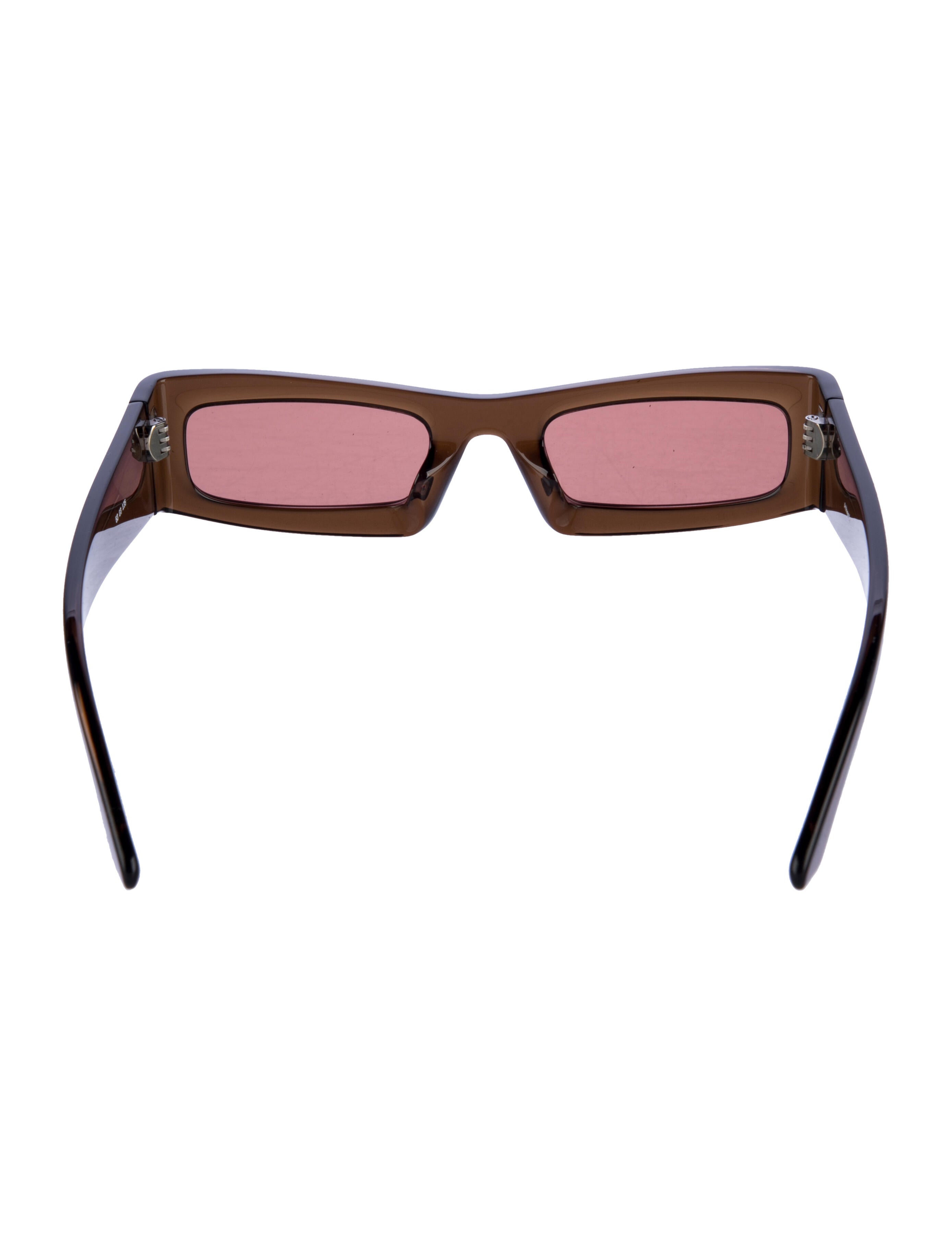 Entire Studios Shield Tinted Sunglasses