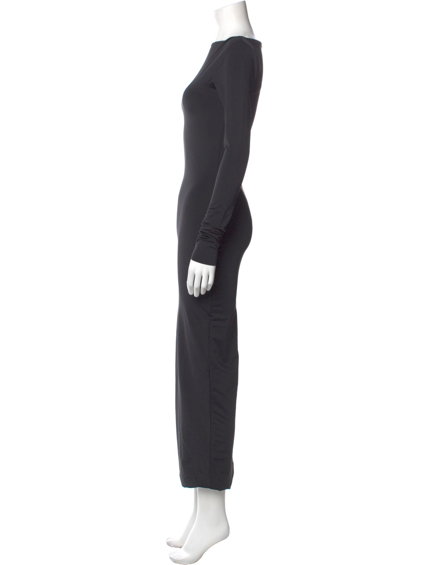 Entire Studios Bateau Neckline Long Dress