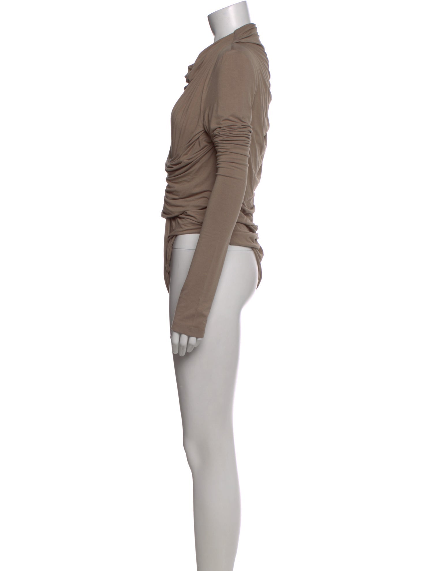 Entire Studios Cowl Neck Long Sleeve Bodysuit w/ Tags