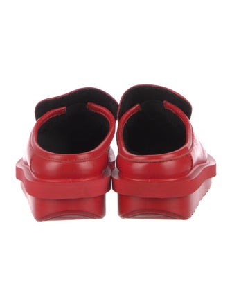 Ecco x Saks Potts Leather Mules