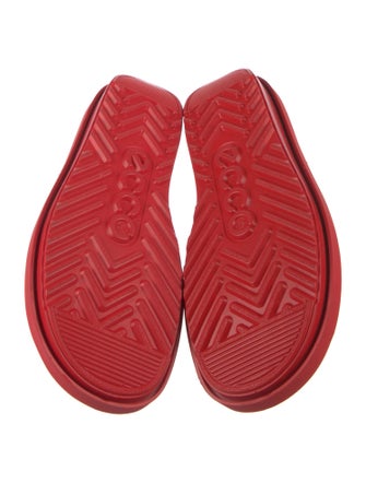 Ecco x Saks Potts Leather Mules