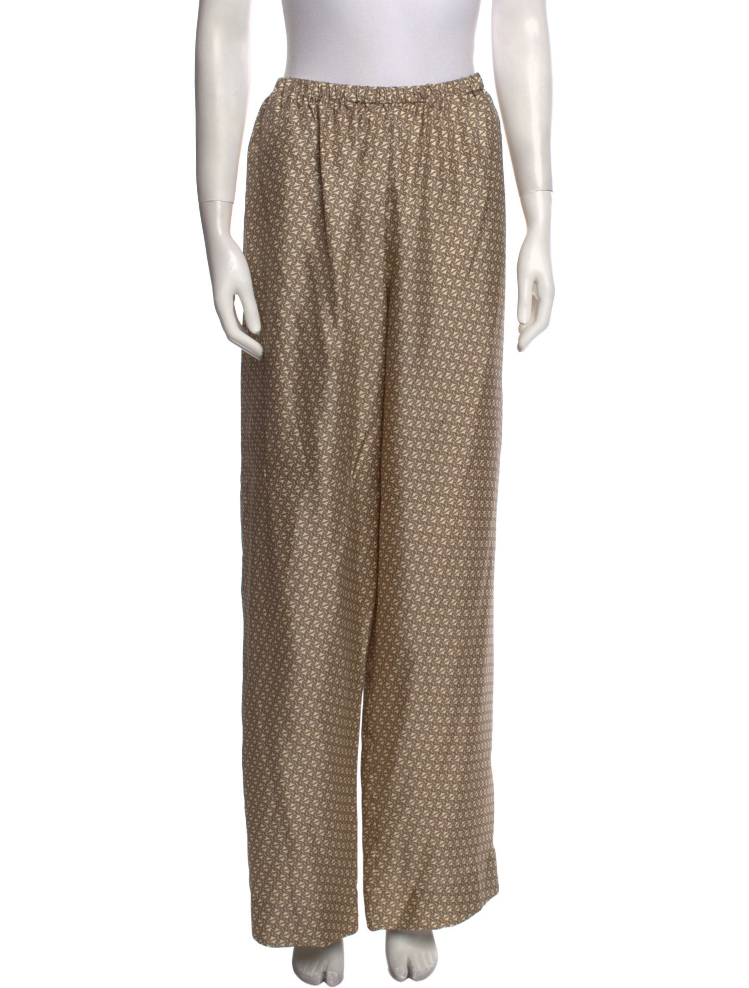 Esse Studios Printed Wide Leg Pants