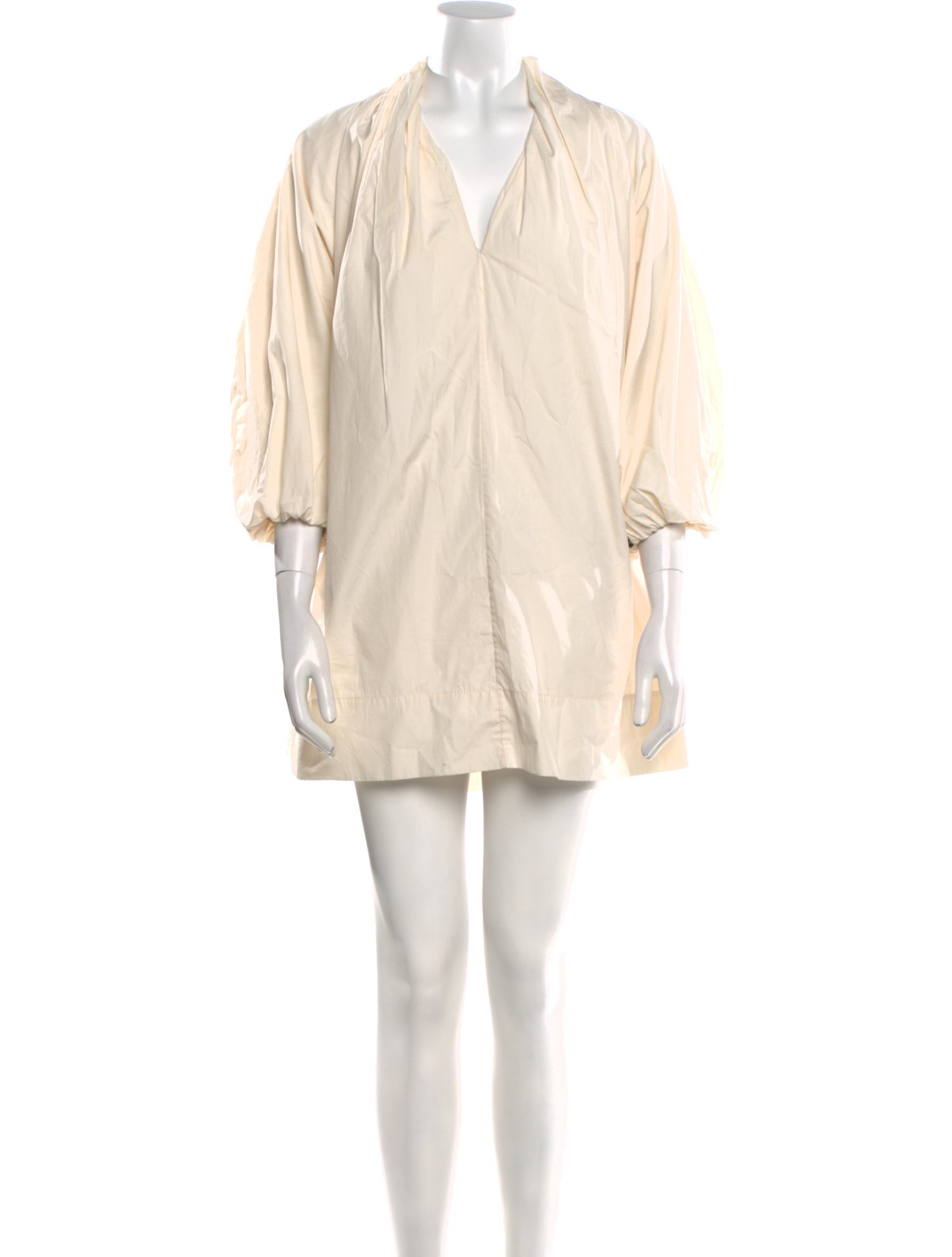 Esse Studios V-Neck Mini Dress