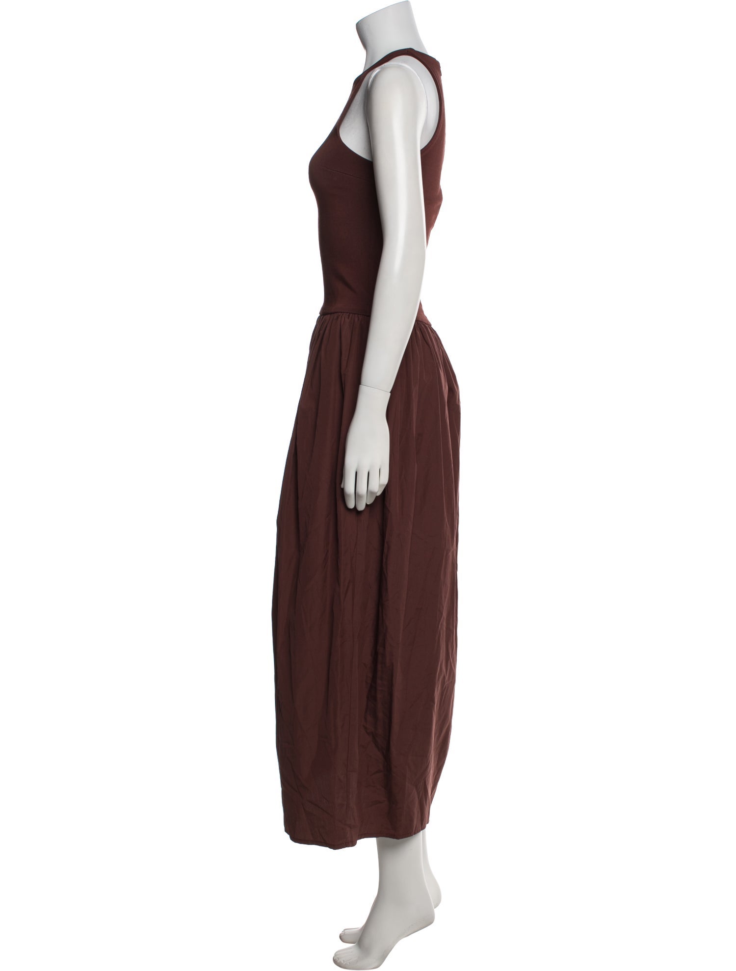 Esse Studios Crew Neck Long Dress