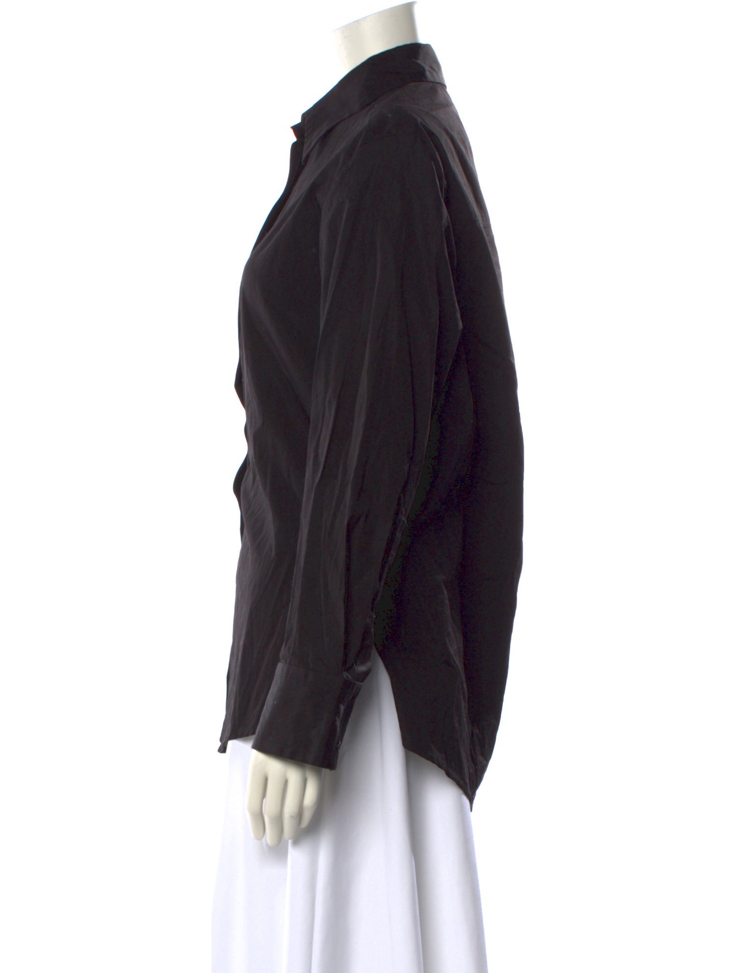 Esse Studios Long Sleeve Button-Up Top