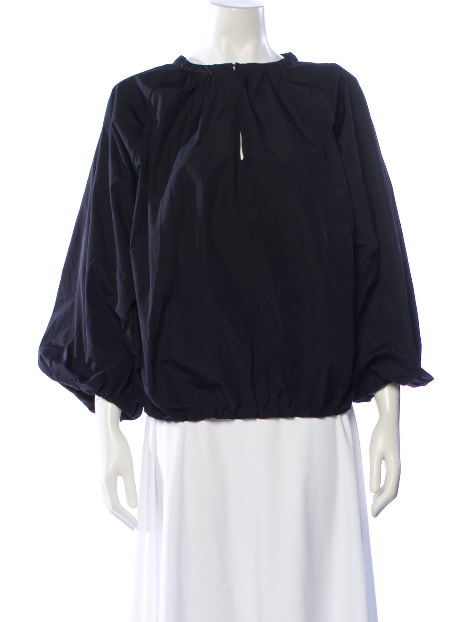 Esse Studios Off-The-Shoulder Three-Quarter Sleeve Blouse