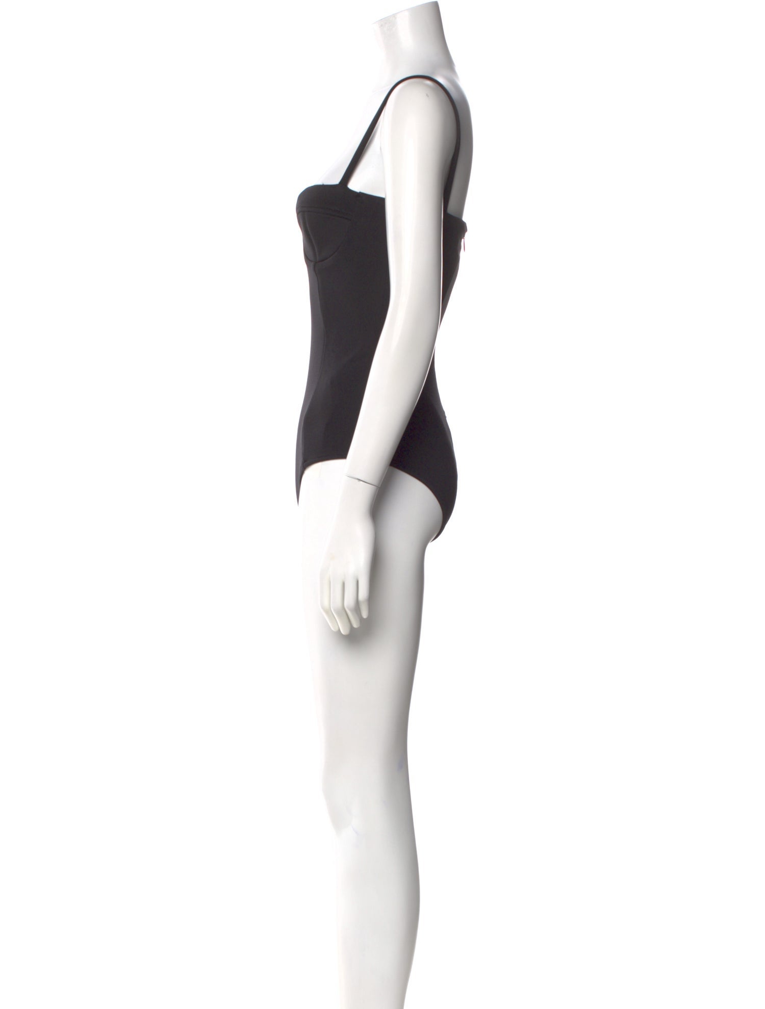 Esse Studios Nylon V-Neck Bodysuit w/ Tags