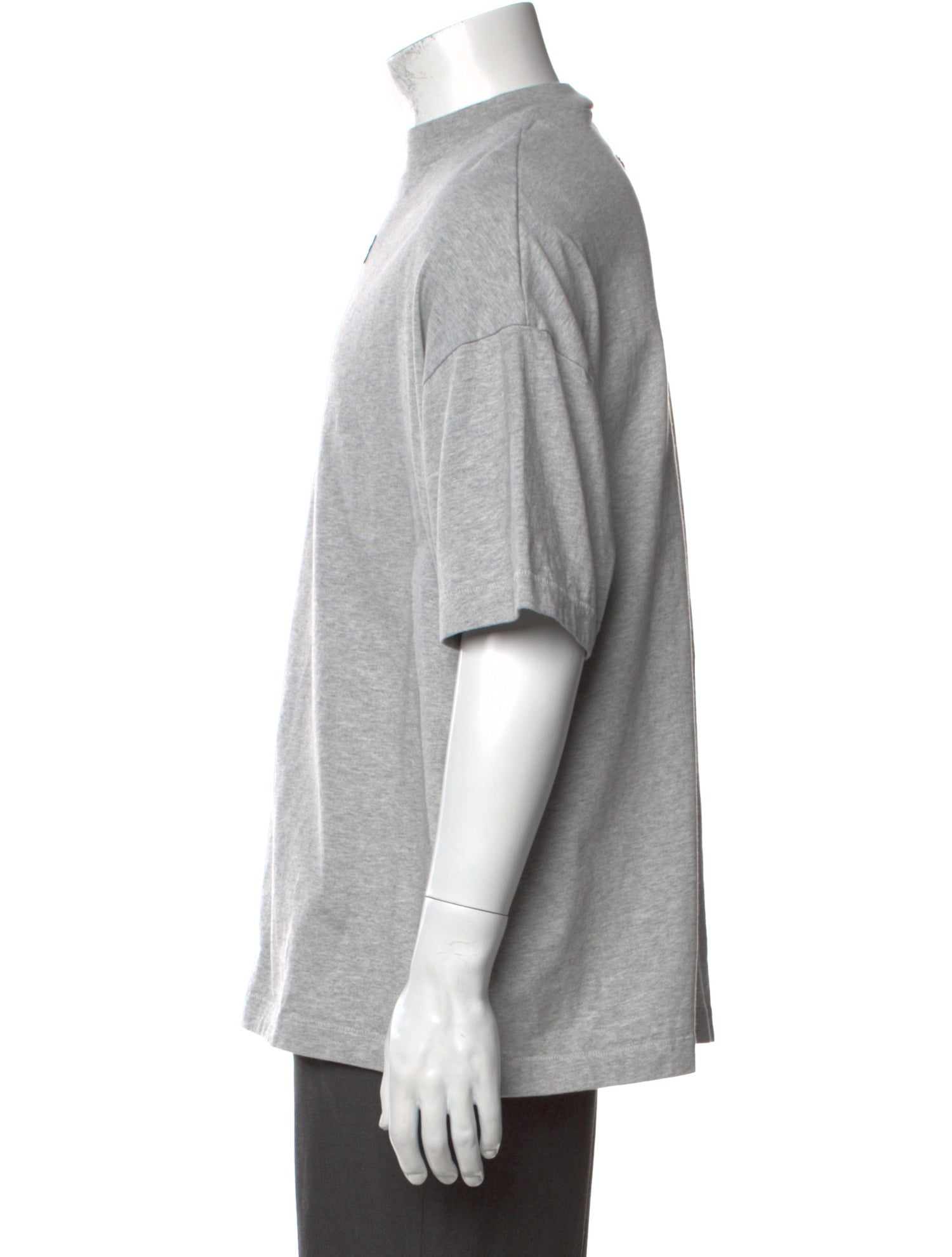 Essentials - Fear of God Colorblock Pattern Mock Neck T-Shirt