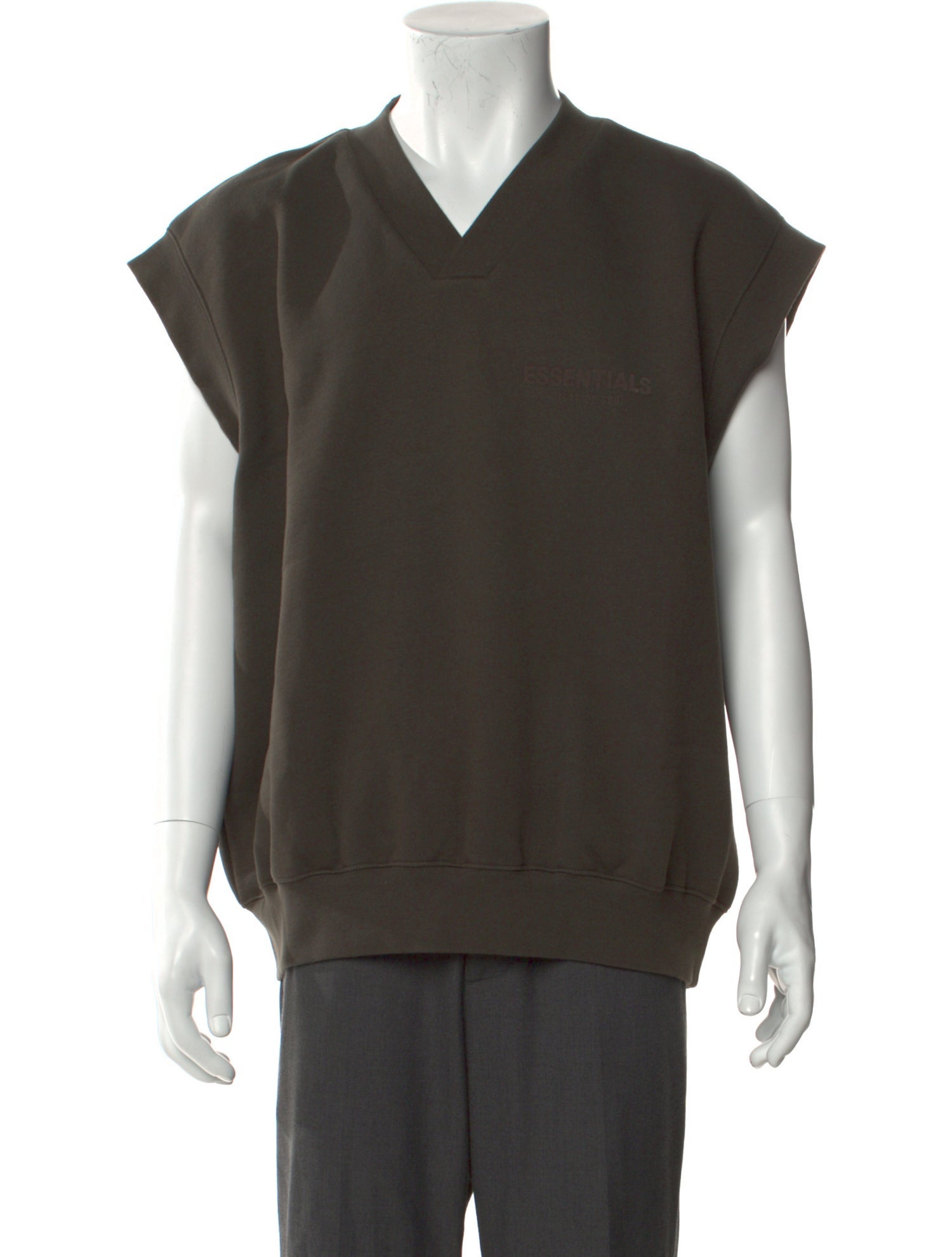 Essentials - Fear of God V-Neck Short Sleeve Sweater Vest w/ Tags