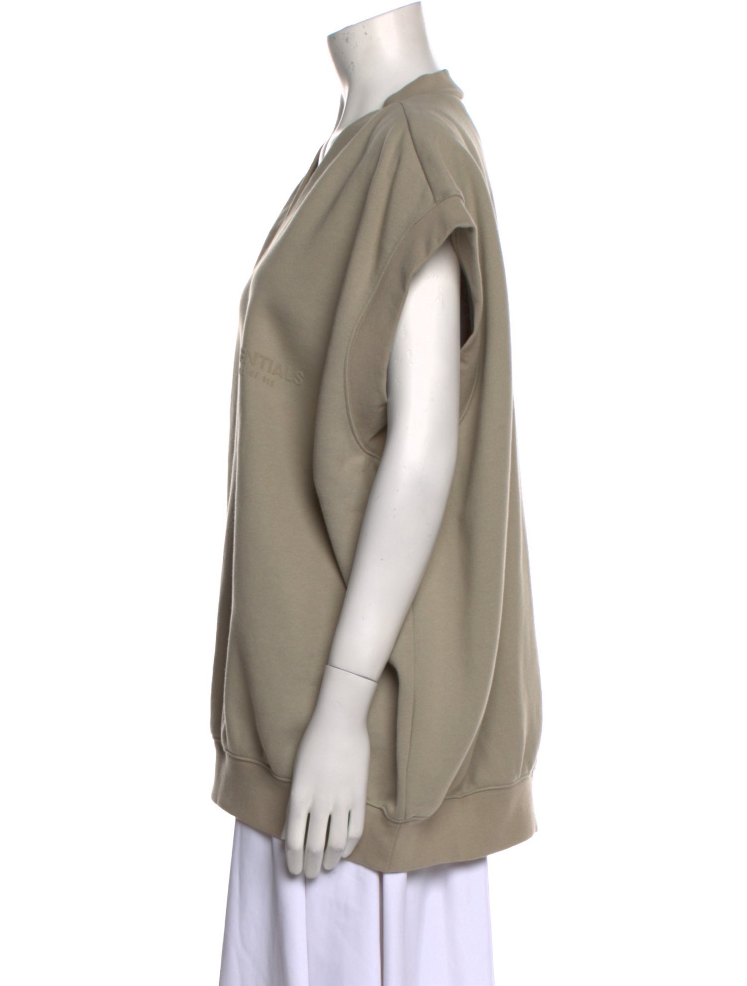 Essentials - Fear of God 'Smoke' V-Neck Sweatshirt w/ Tags