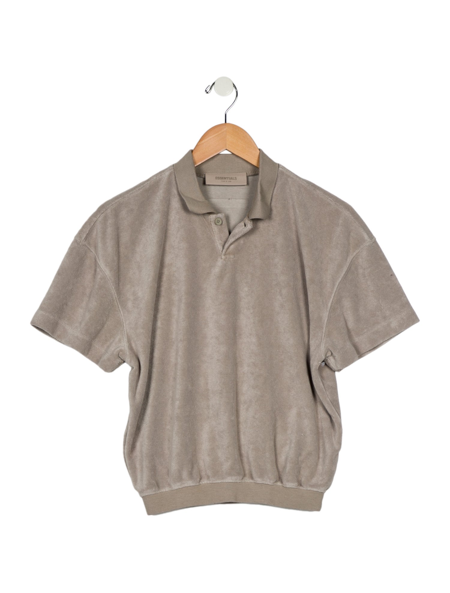 Essentials - Fear of God Kids Boys' Solid Short Sleeve Polo Shirt