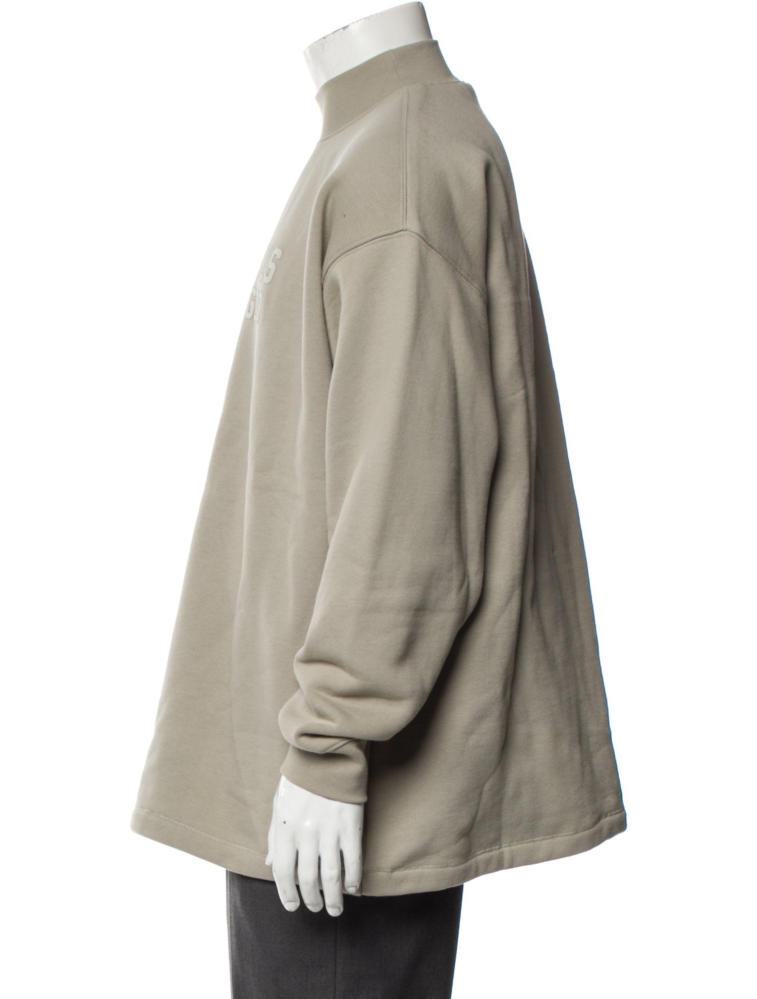 Essentials - Fear of God Graphic Print Mock Neck Pullover