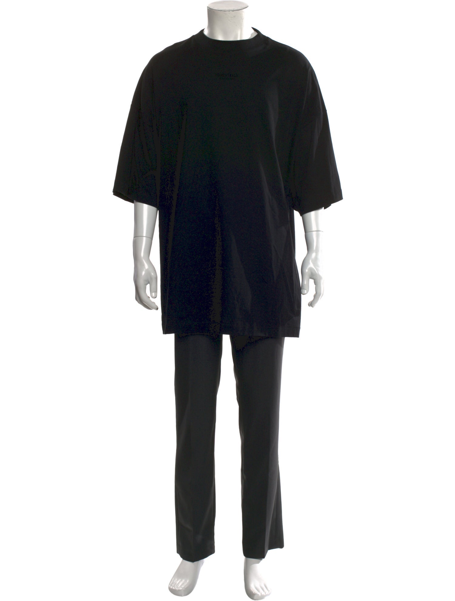 Essentials - Fear of God Crew Neck Three-Quarter Sleeve T-Shirt